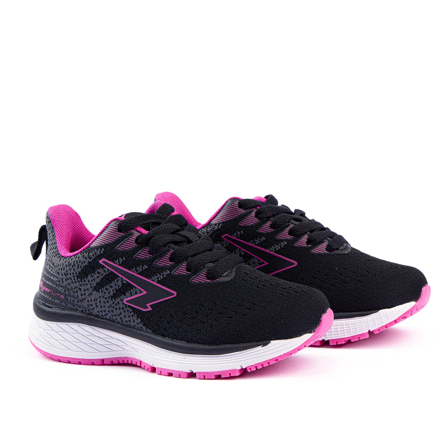 Acute Girls - Black/Fuchsia Lace