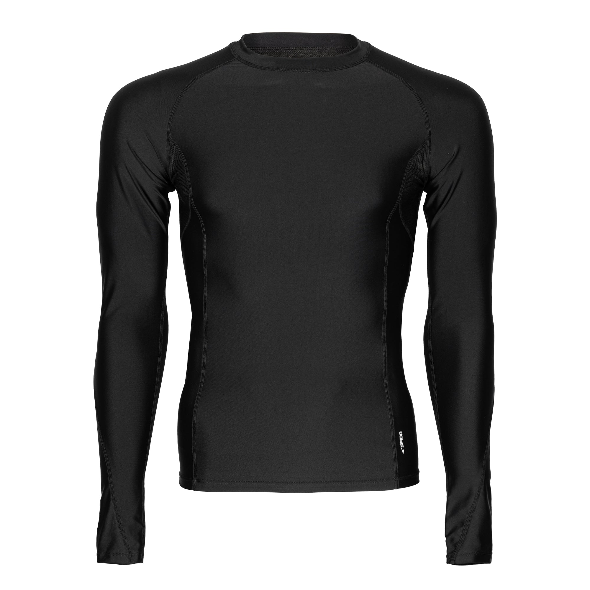 Compression Mens Long Sleeve Top - Black