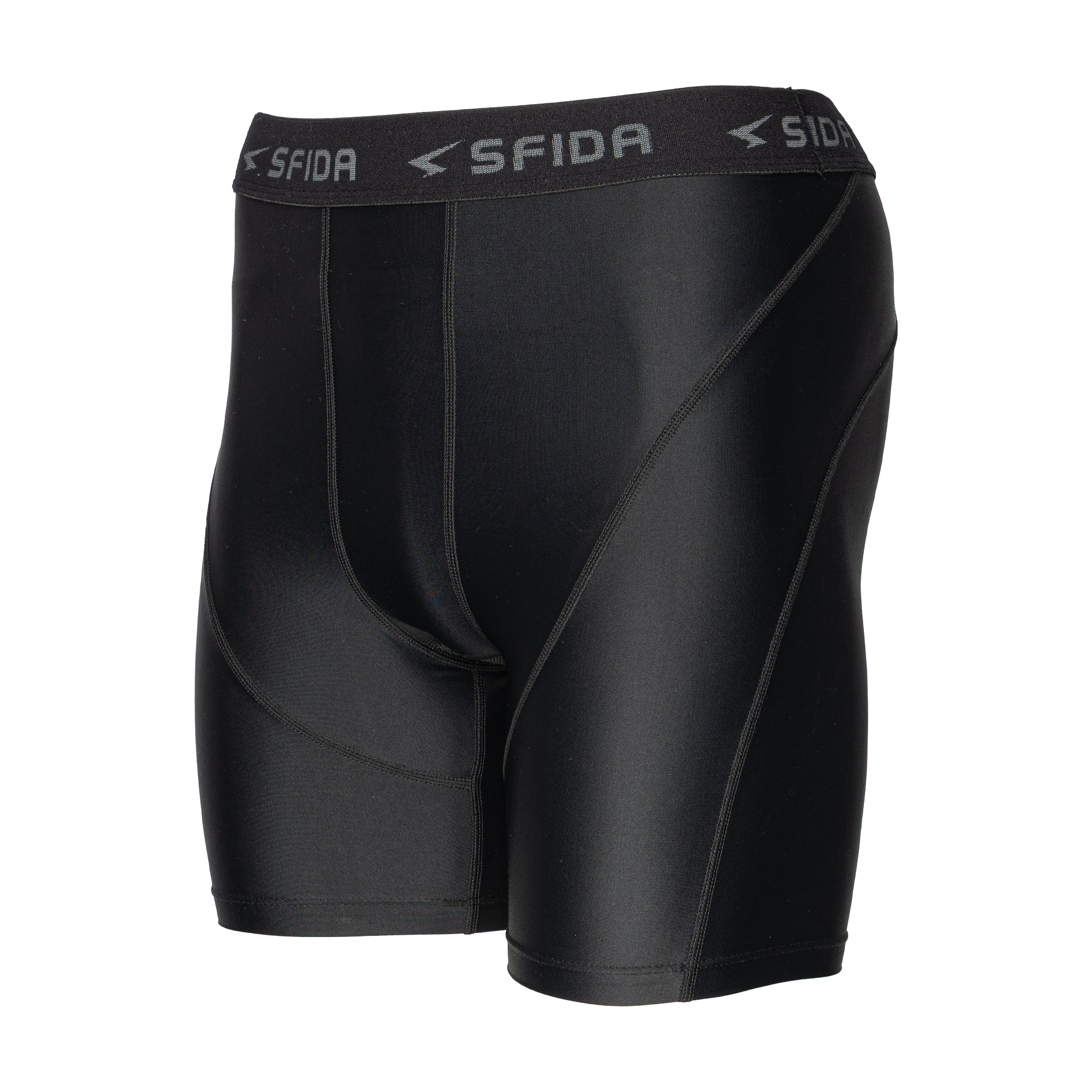Compression Mens Half Short - Black