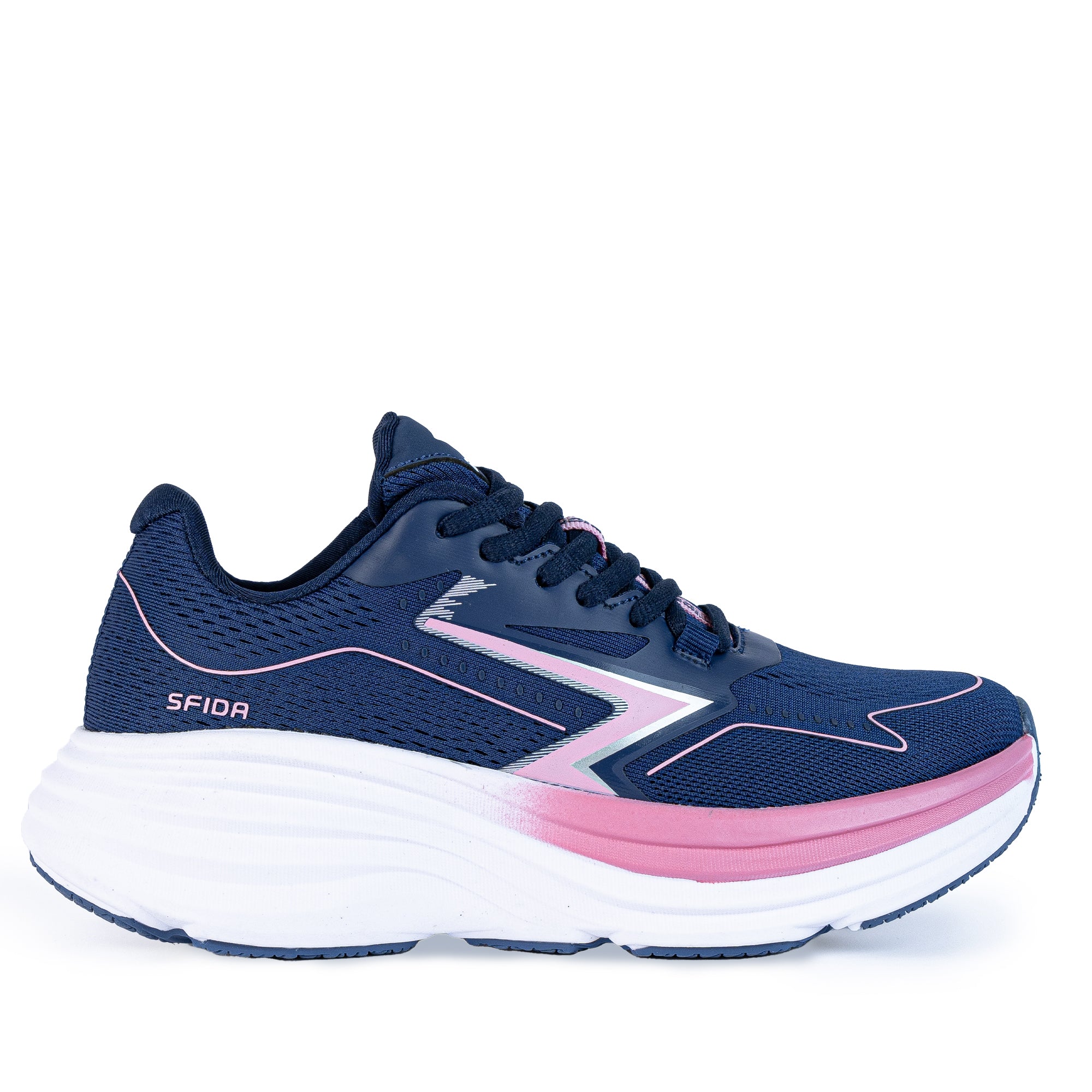 Cruze Women's Runners - Navy/Pink