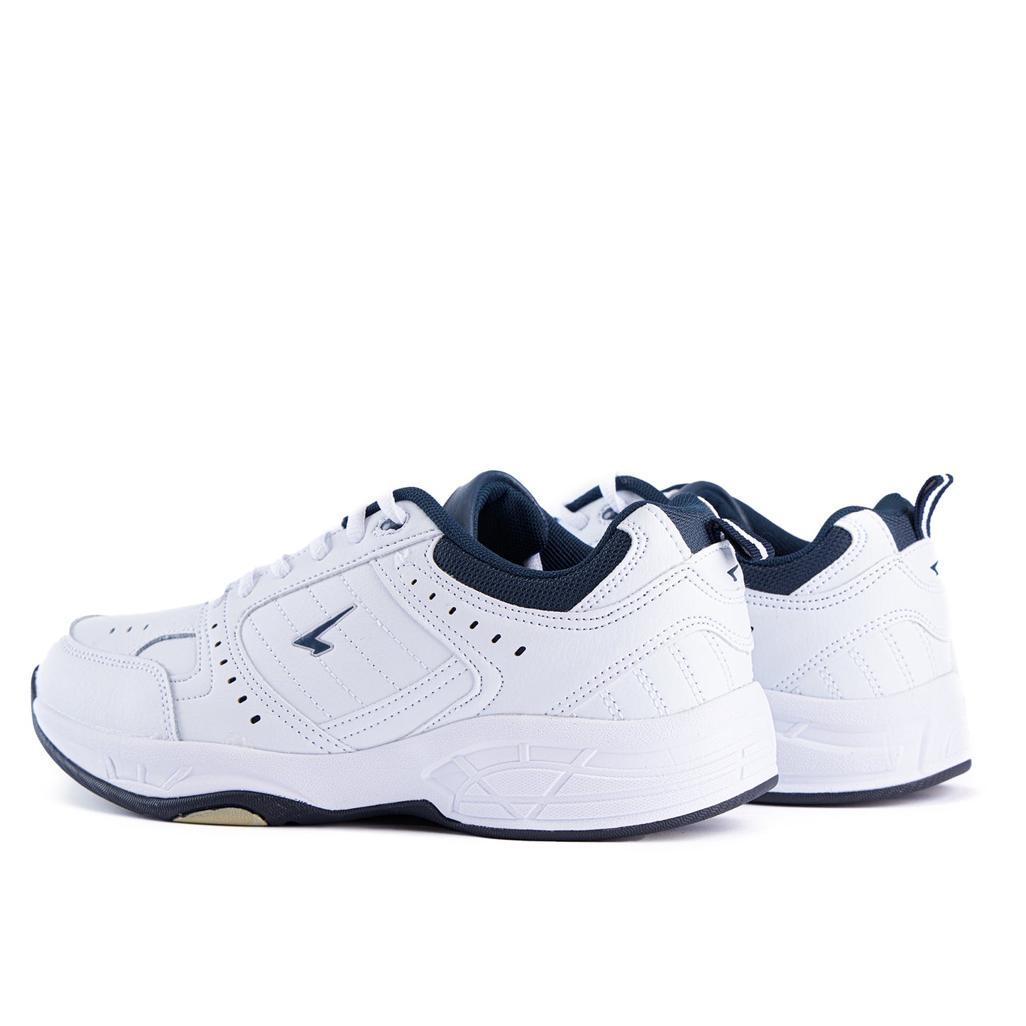 Defy Senior Cross Trainer Lace - White Navy