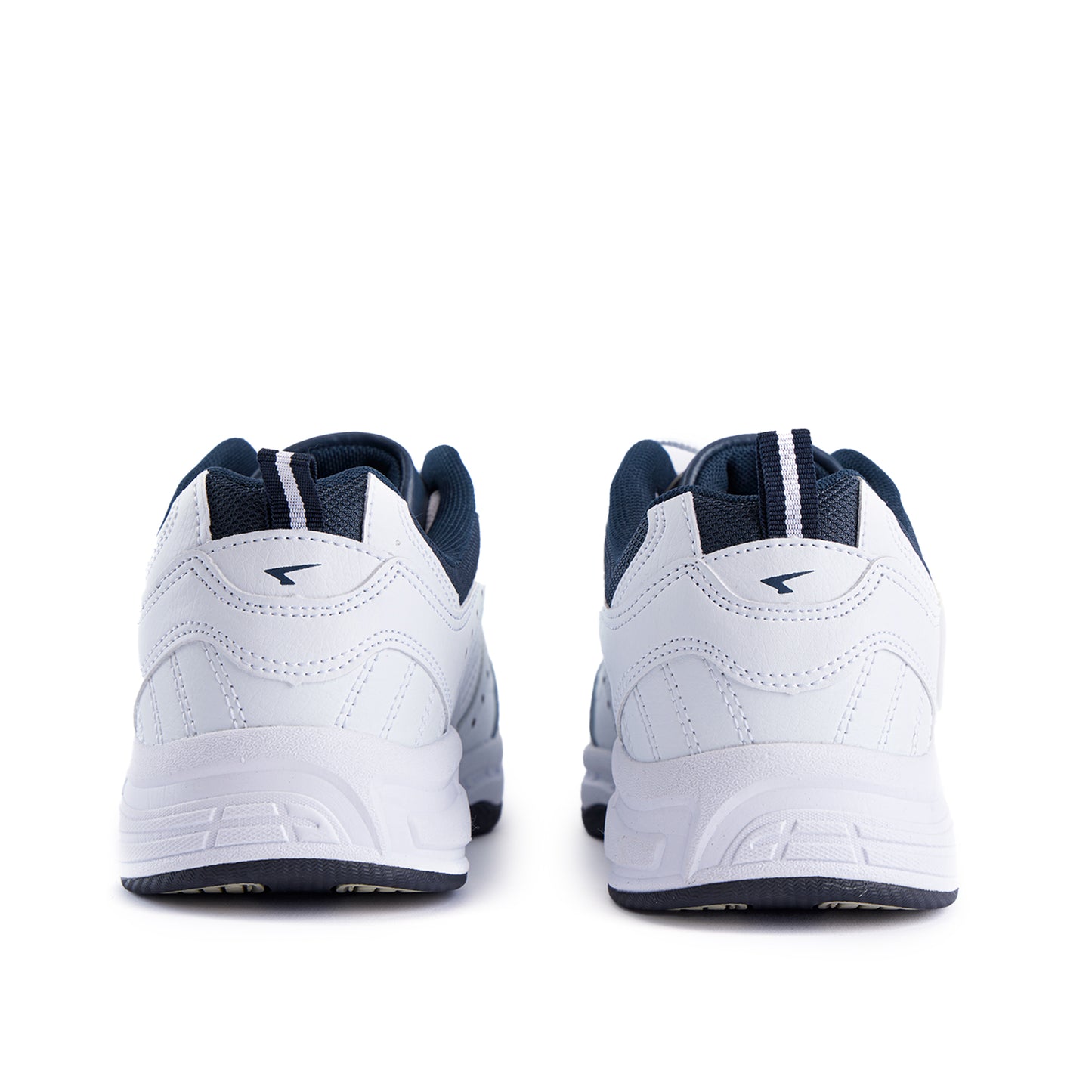 Defy Senior Cross Trainer Lace - White Navy