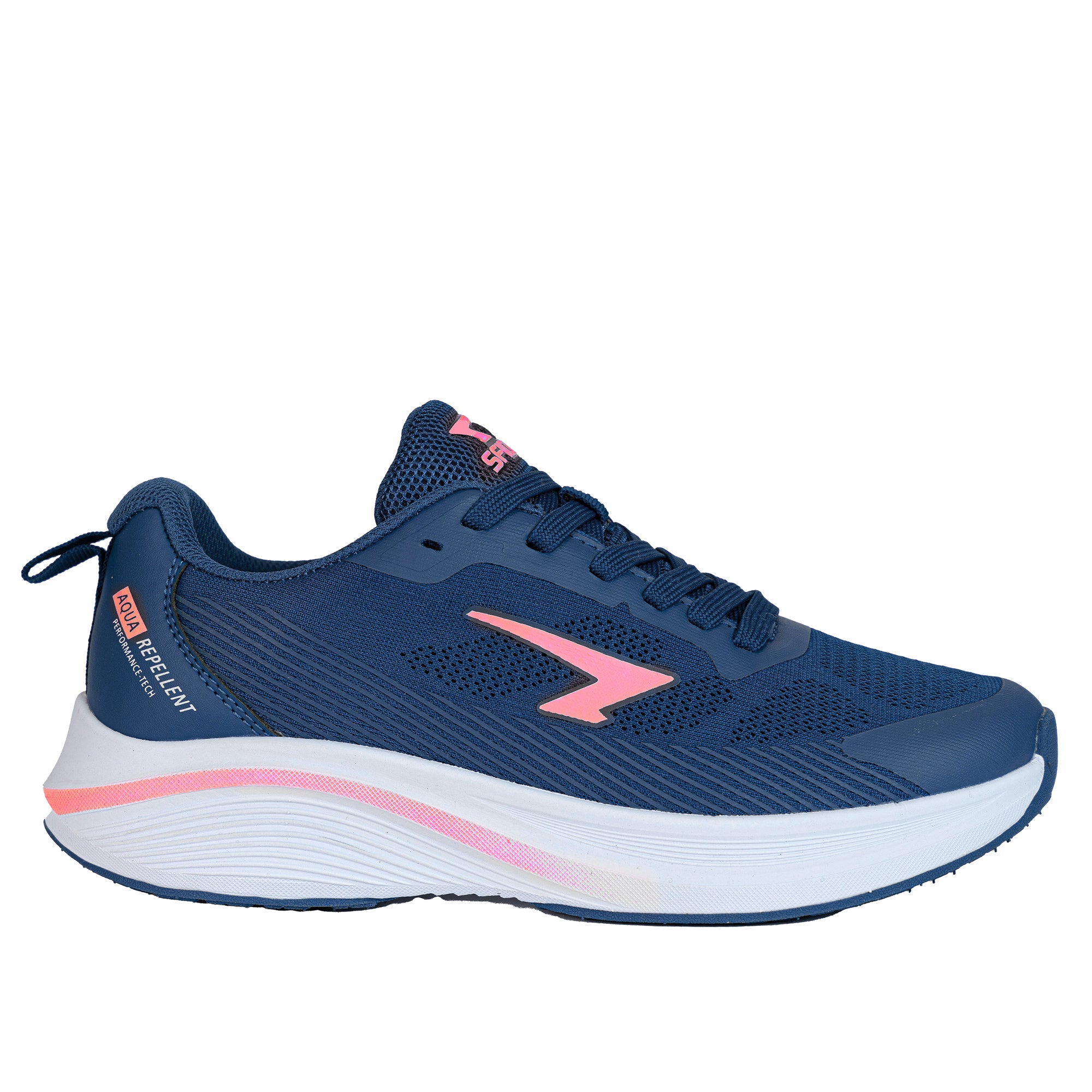 Inta Ladies Runners - Navy/Pink