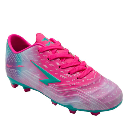 Intense Junior Football Boots - Pink/Aqua
