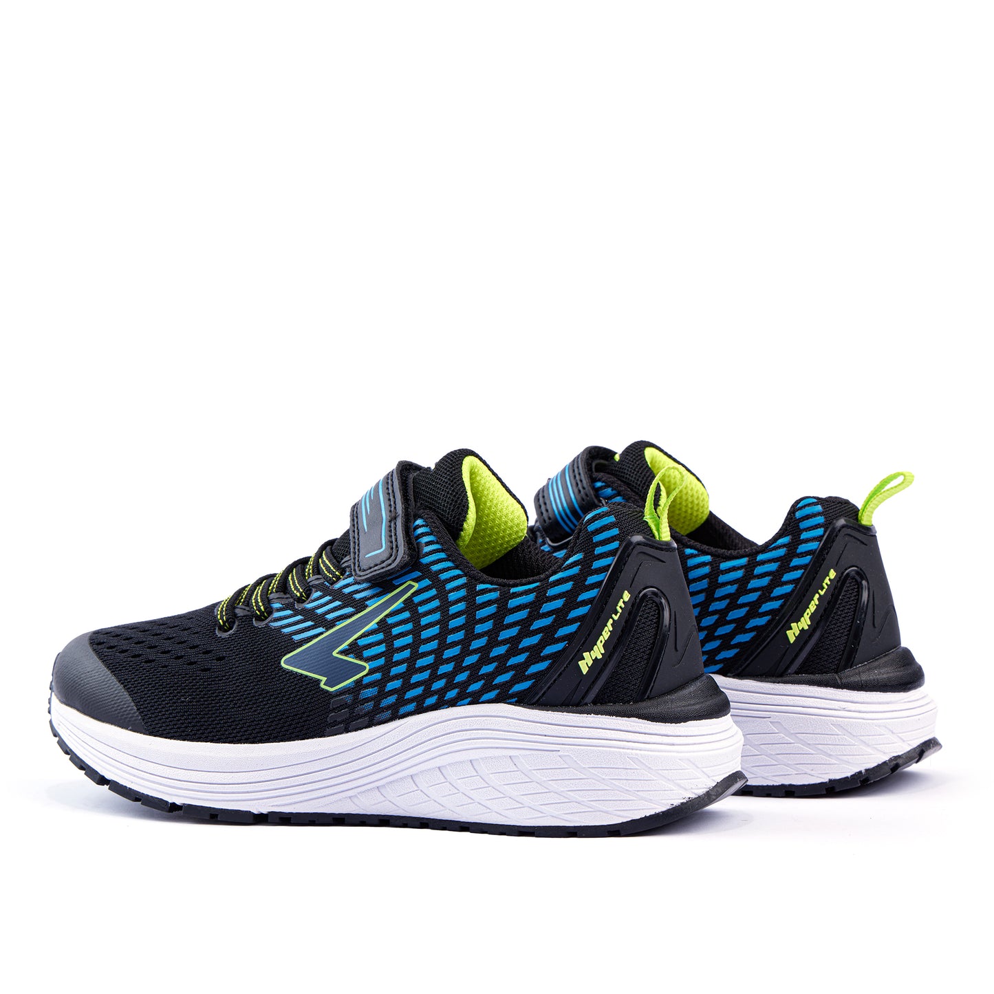 Monsoon Boys - Black/Blue/Lime V Strap