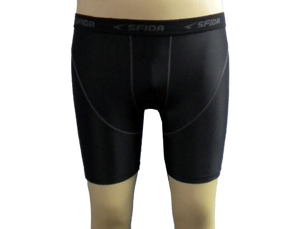 Compression Junior Half Short - Black