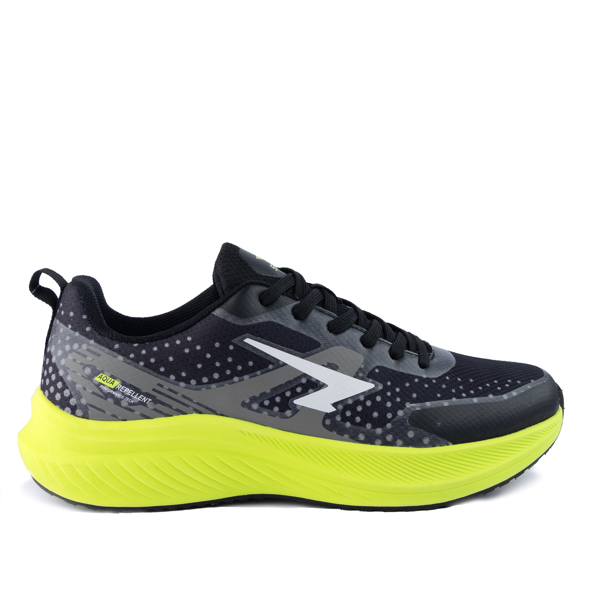 Vario Men's Runners - Black/Lime