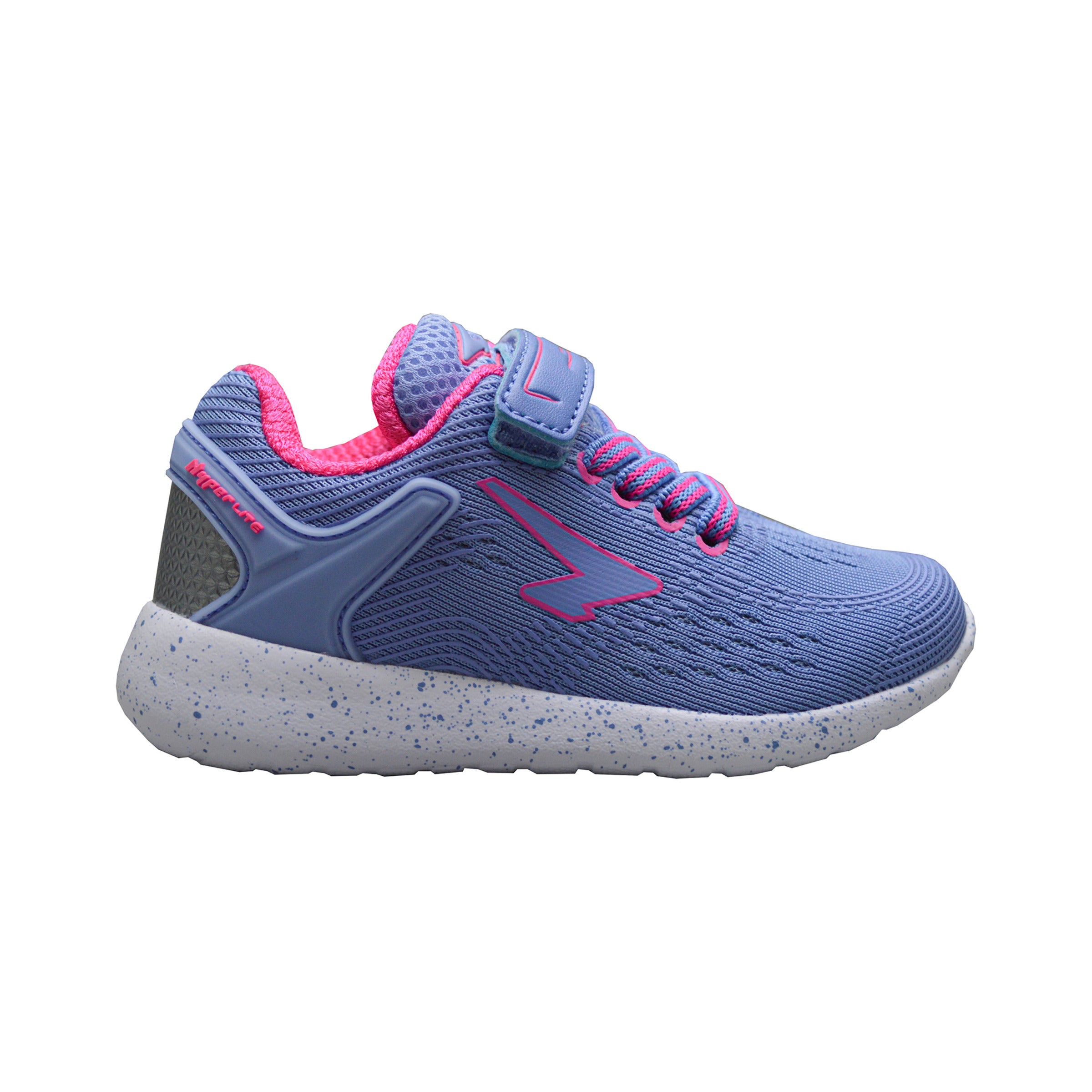 Vivid Infant Runners - Lilac/Fuchsia Blue and pink sneaker