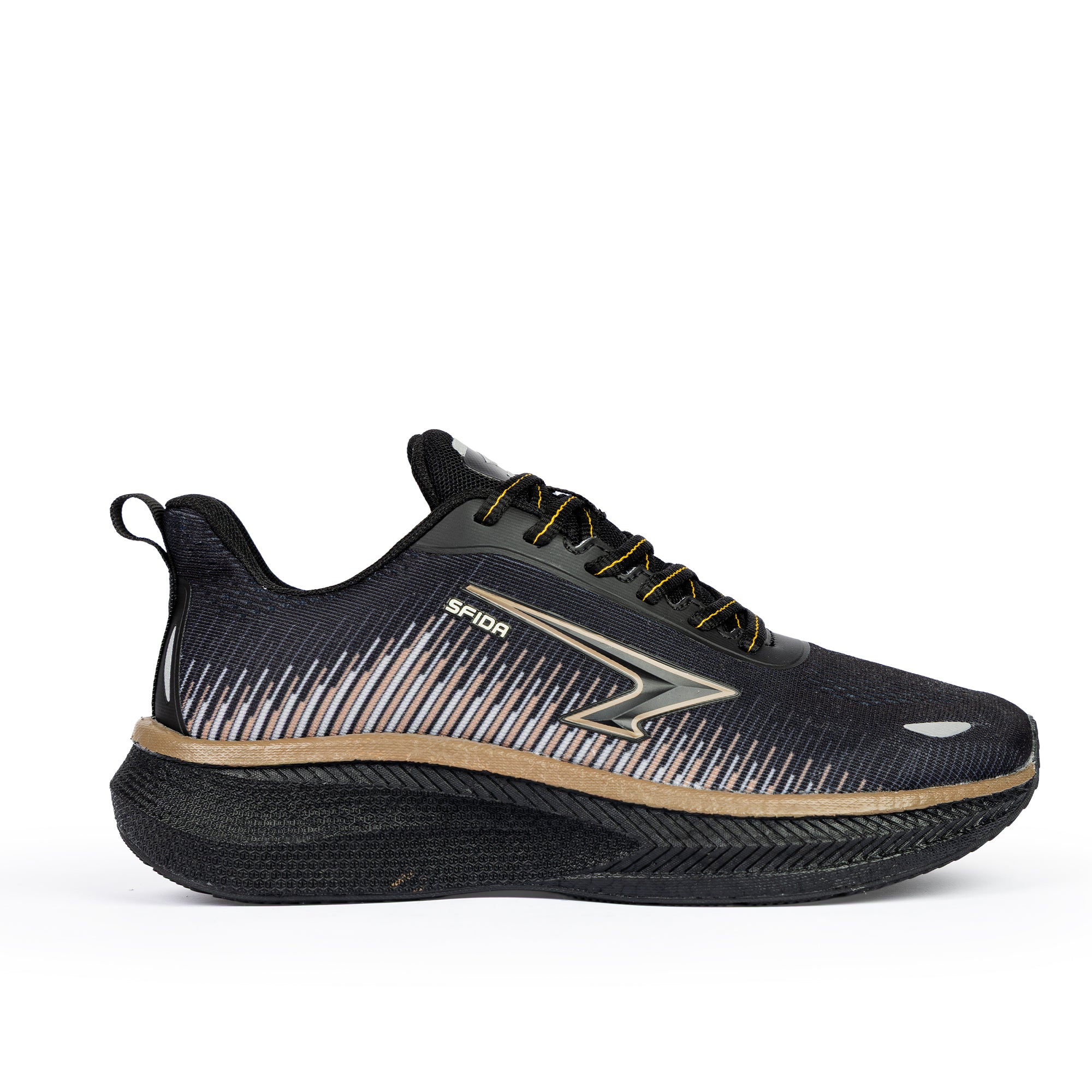 Zephyr 2.0 Ladies Runners - Black/Gold