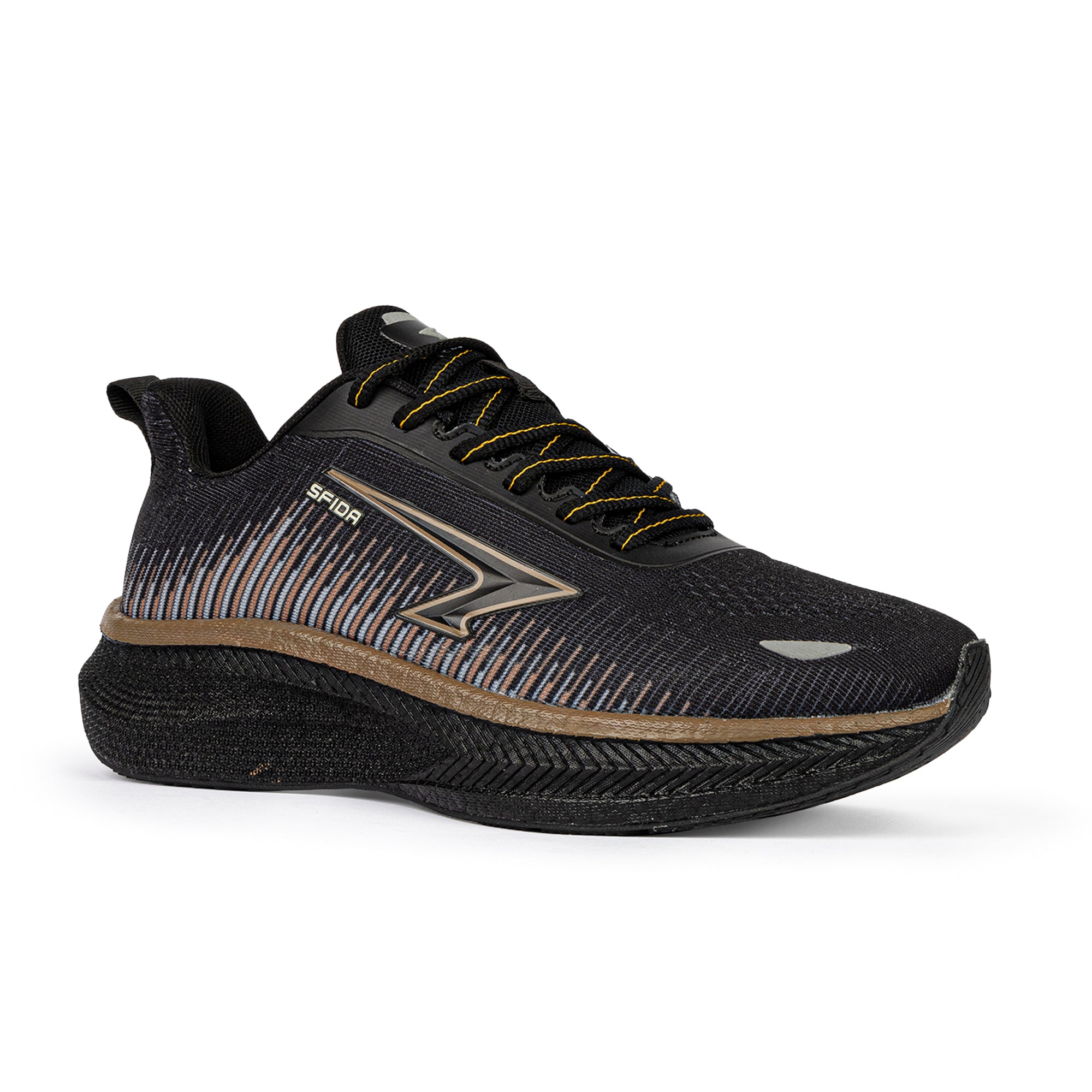 Zephyr 2.0 Ladies Runners - Black/Gold