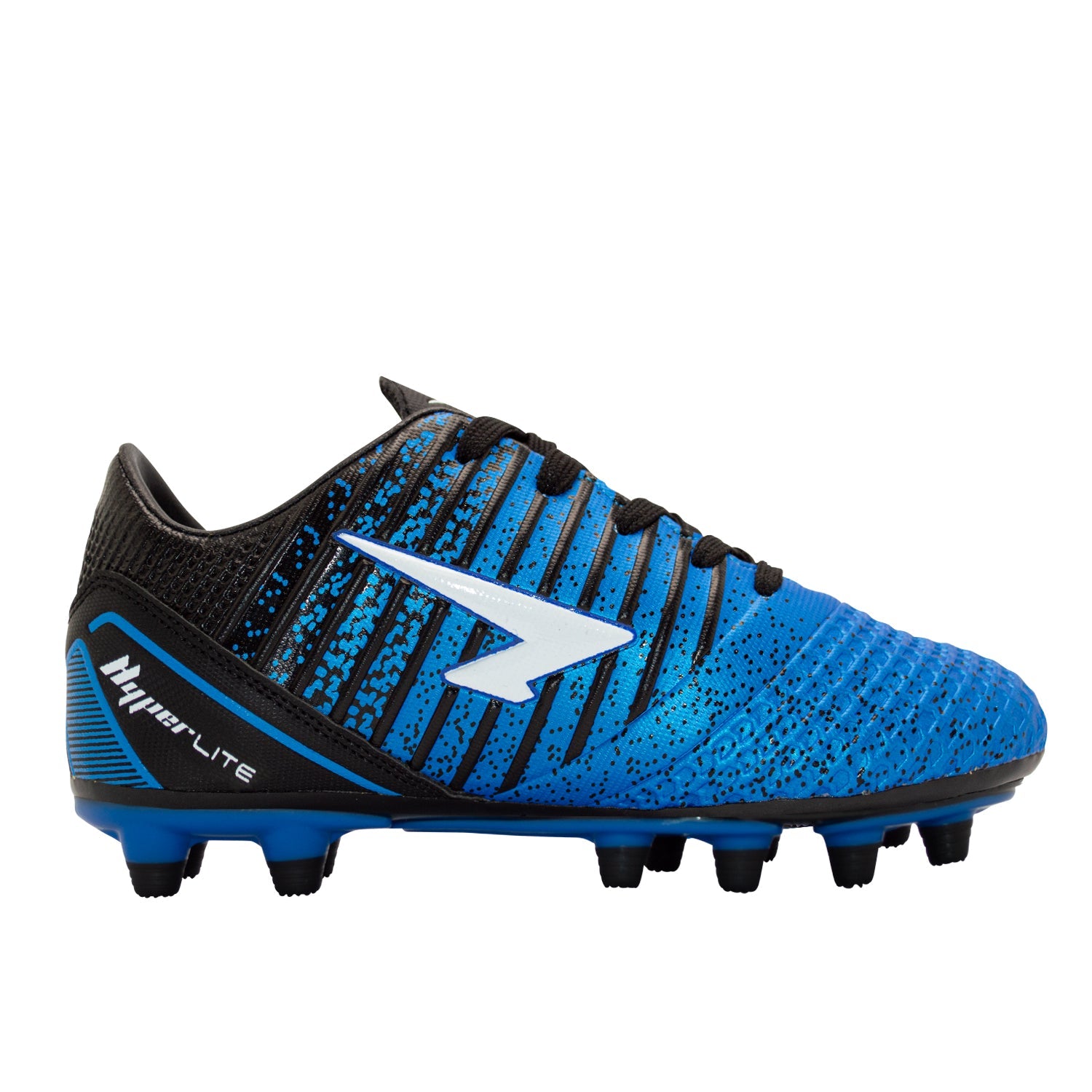 Fleck Junior Football Boots Royal Black