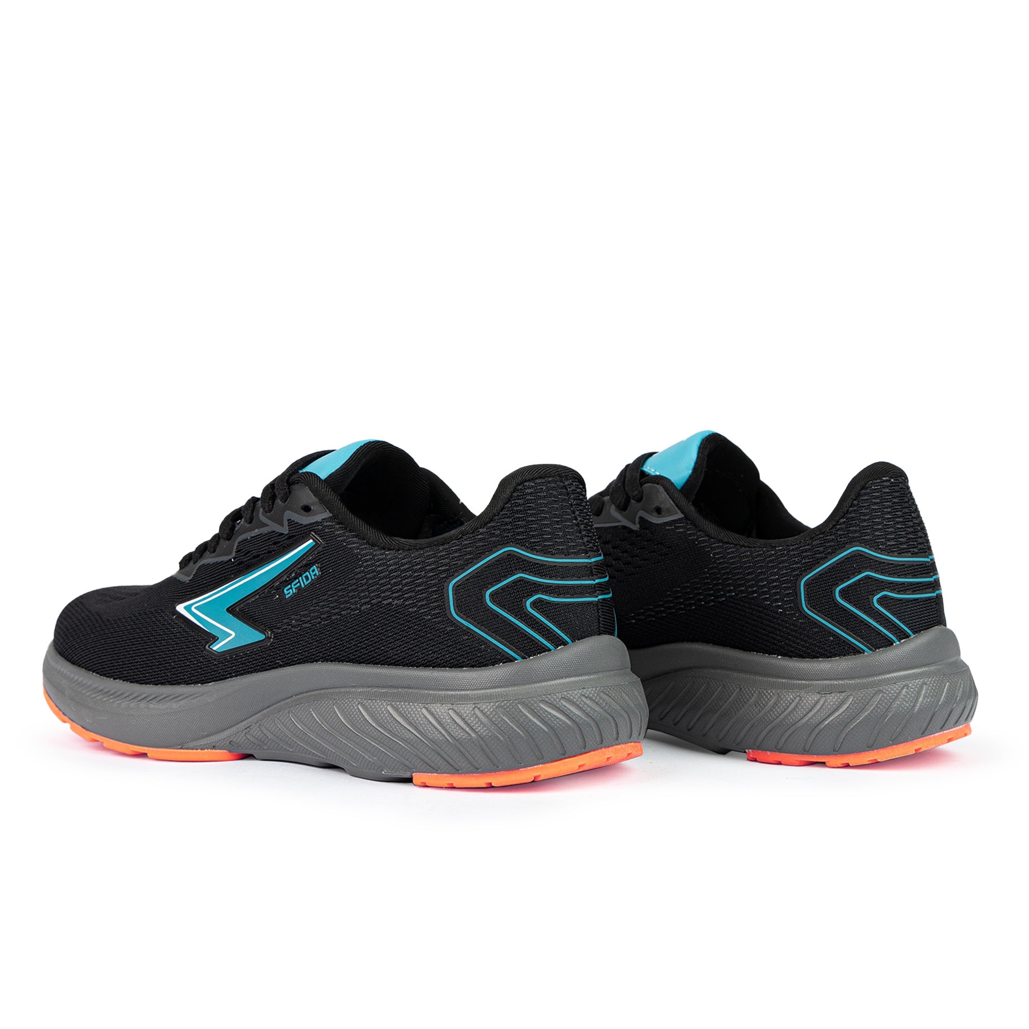 Brazen Boys Runner - Black/Teal V Strap