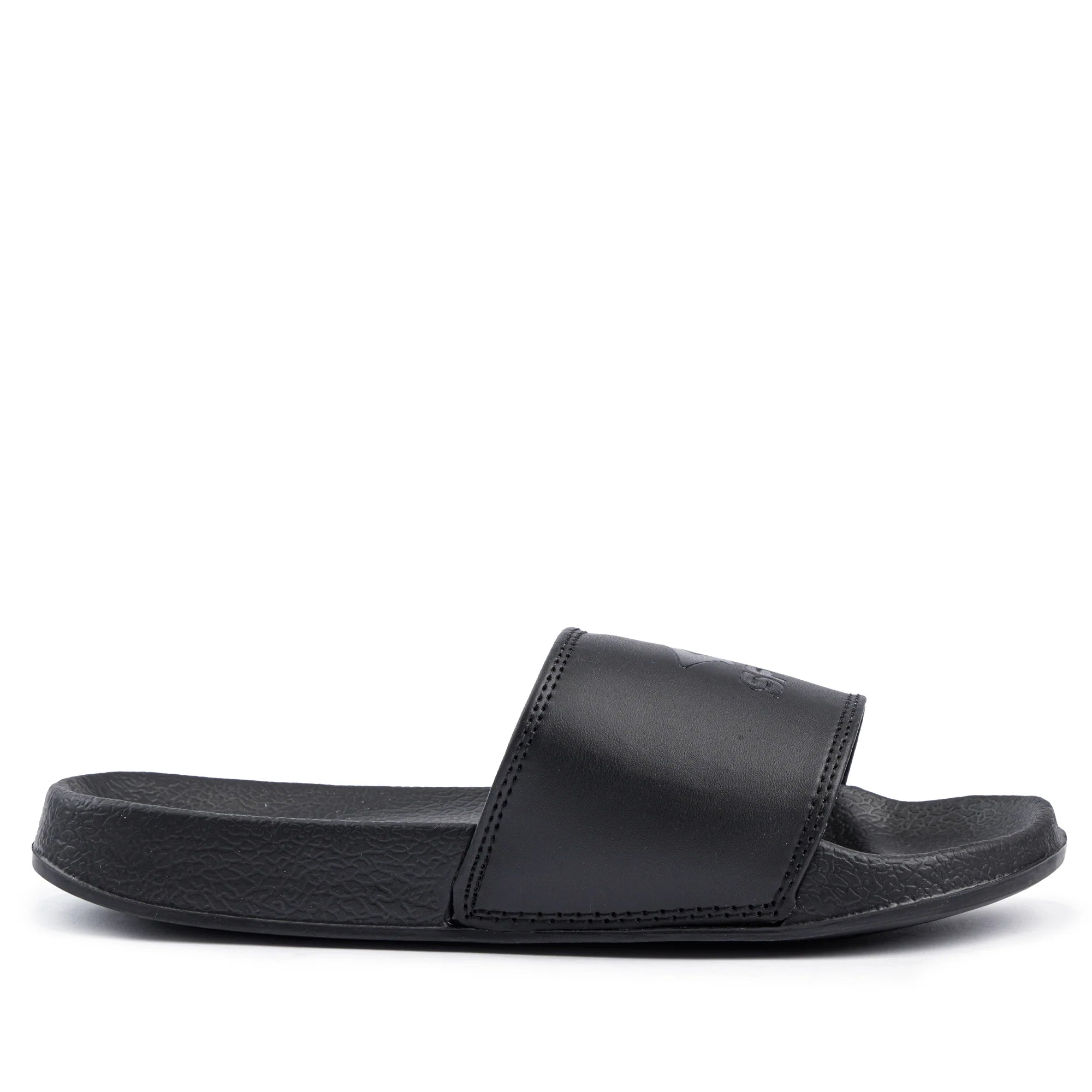 Laze Boys Slides - Black/Black