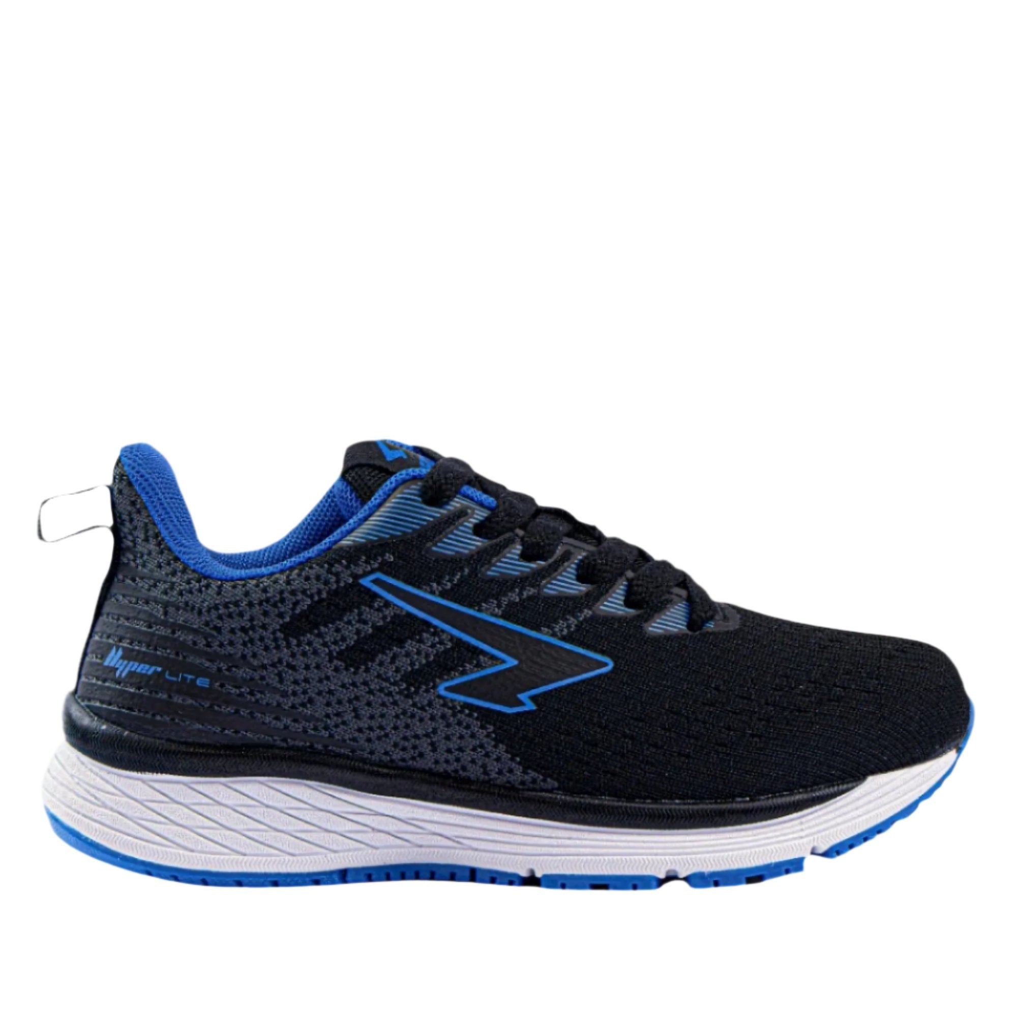 Acute Boys Lace Up Runner Black/Royal