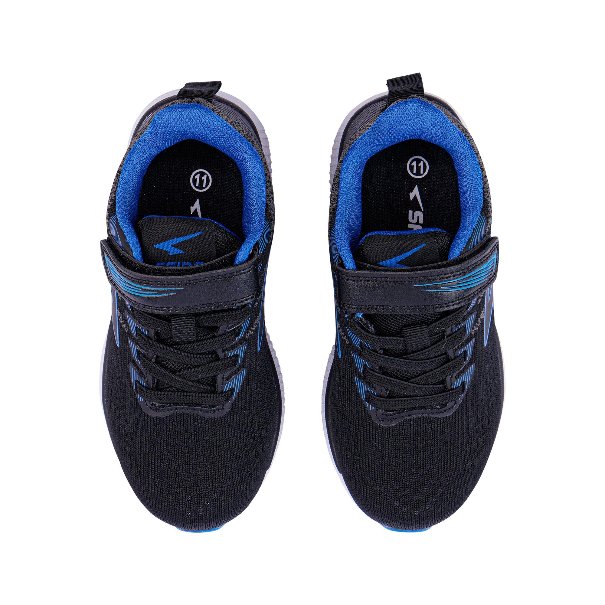 Acute Boys V-strap Runner Black/Royal