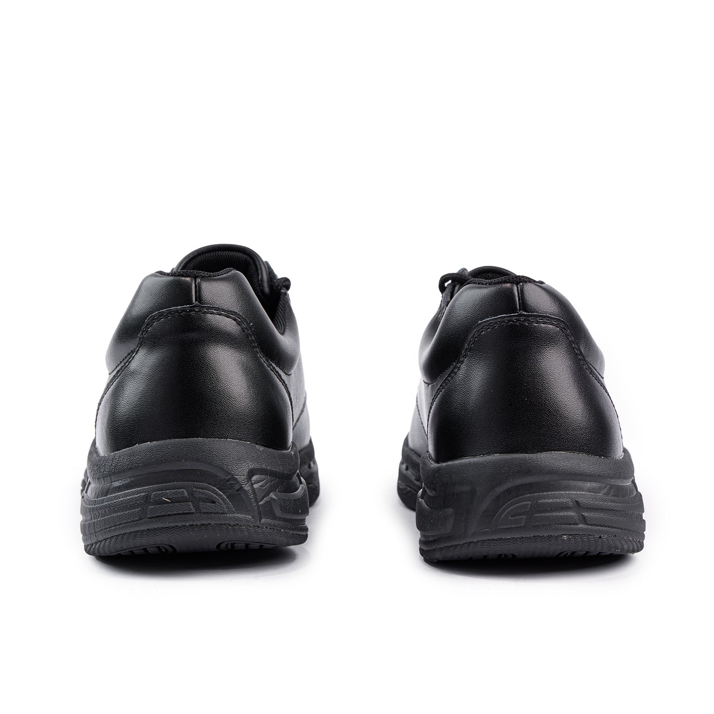 Alex Junior Lace School Shoes - Black