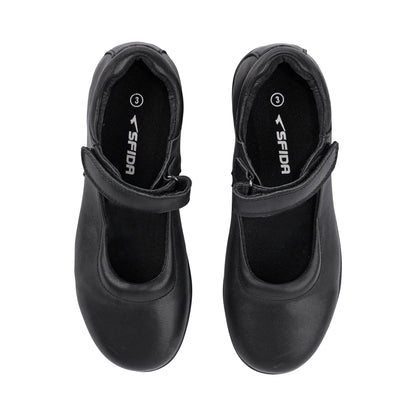 Ava 2 Senior School Shoes - Black
