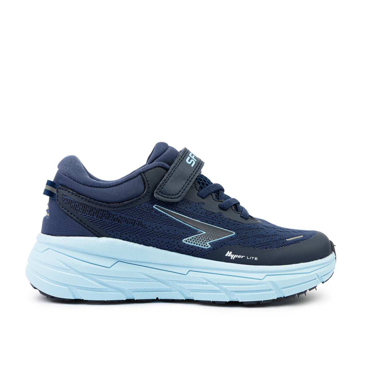 Axion Velcro Boys Runner Navy/Sky