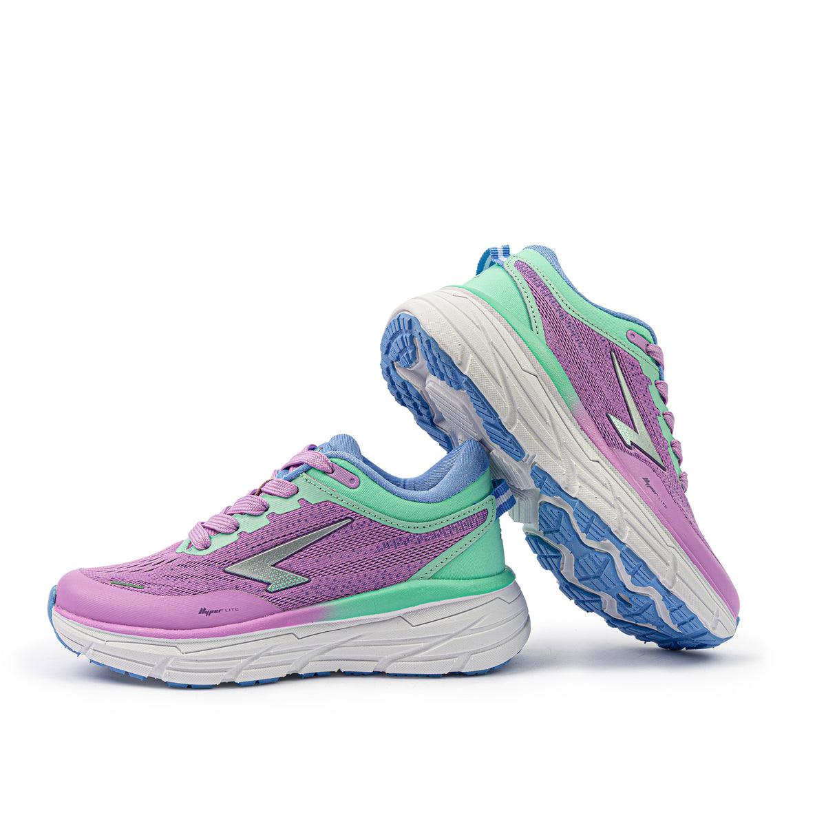 Axion Lace Girls Runner Lilac/Mint