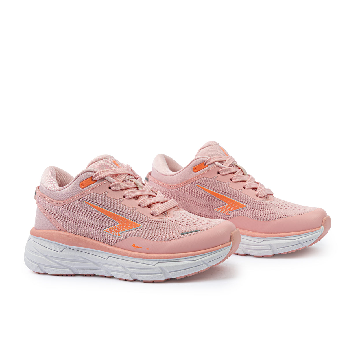 Axion Lace Girls Runner Pink/Peach
