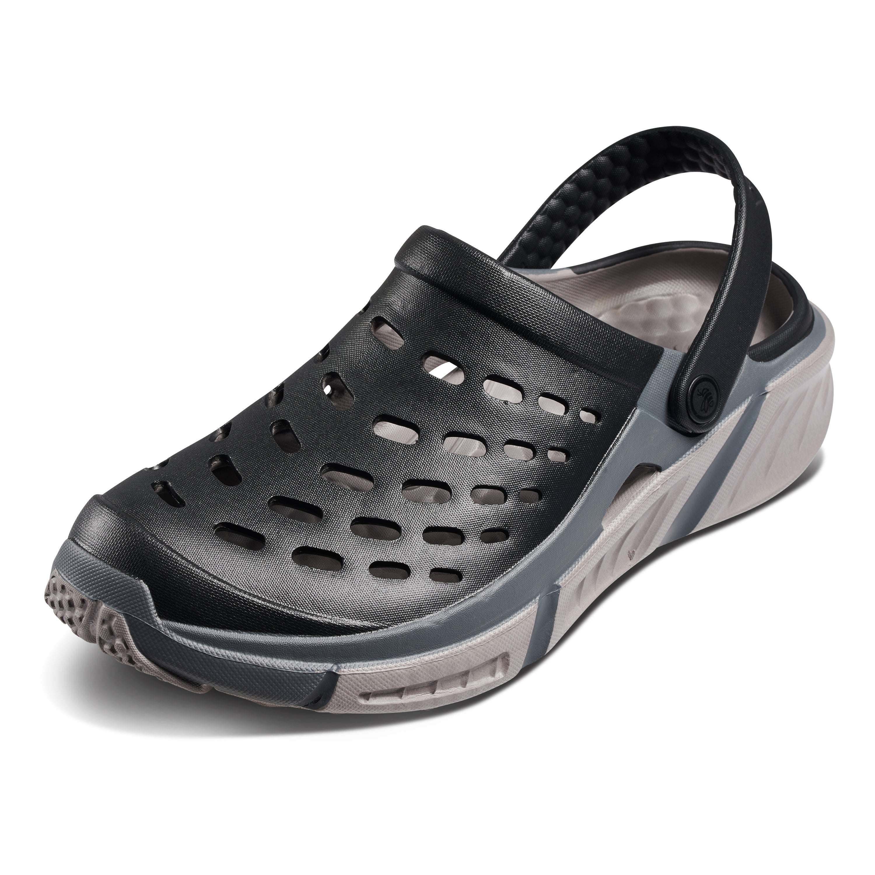 Adult Trekking Clog - Black/Charcoal