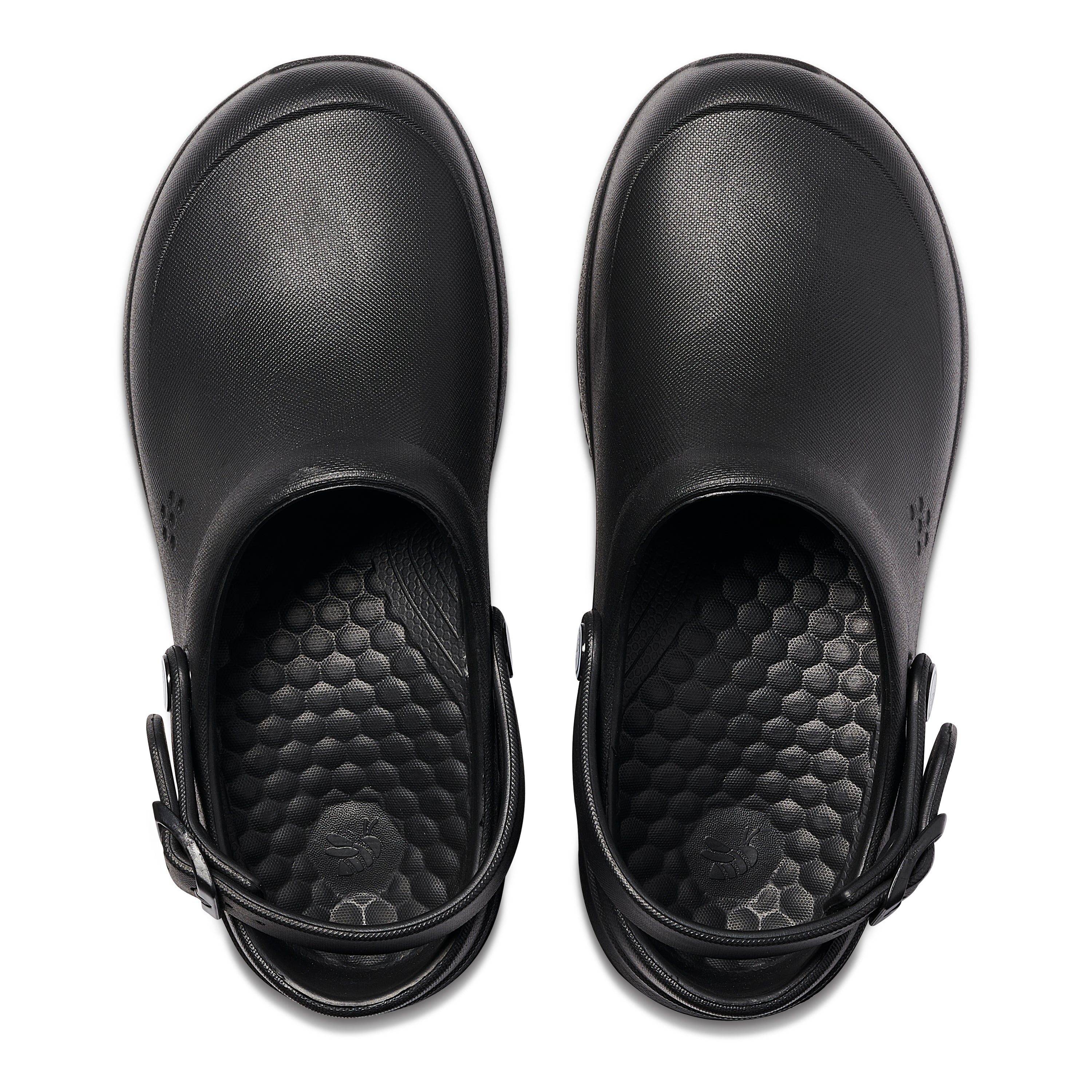 Joybees Adults Work Clog Solid Black
