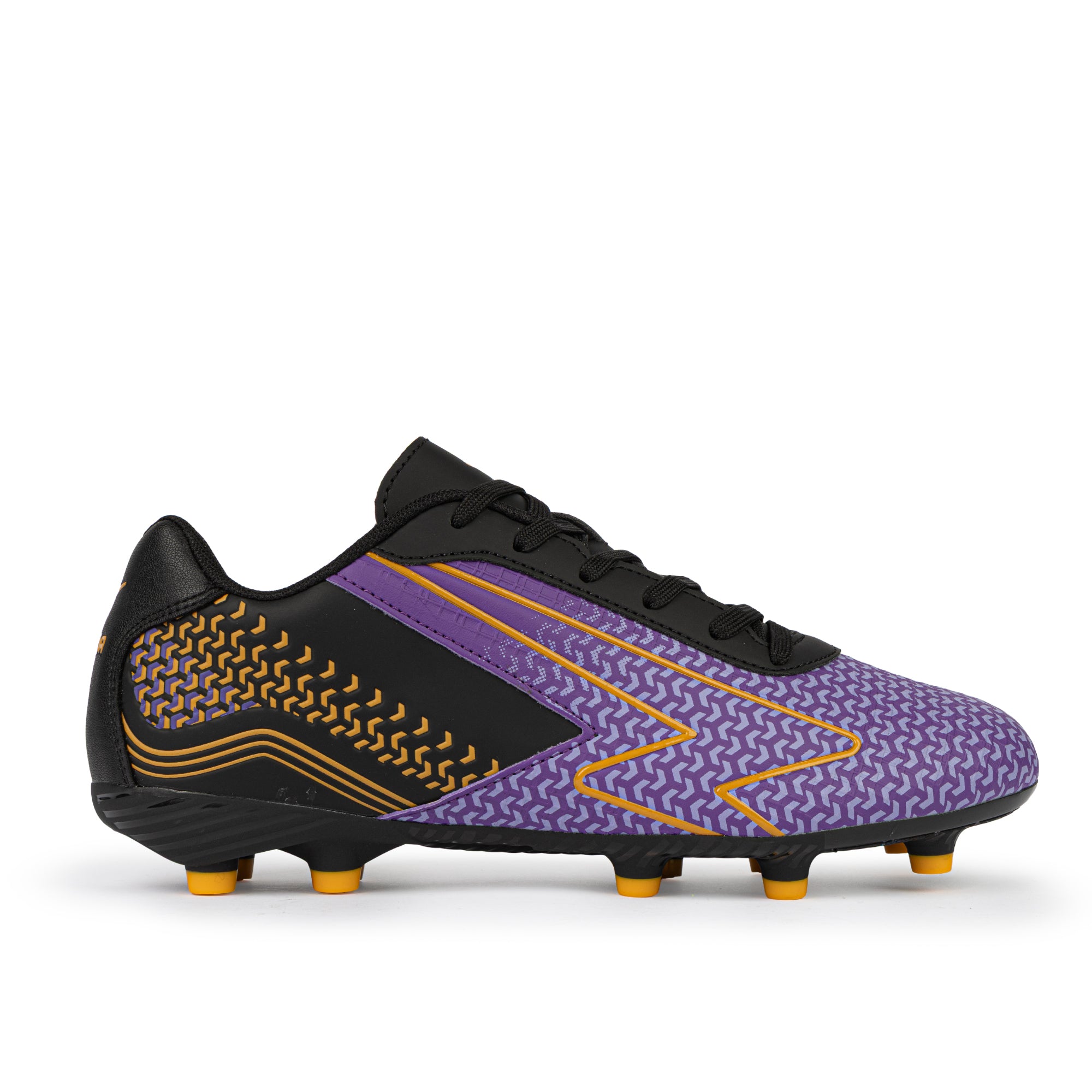 Catalyst Junior Football Boots - Purple/Gold/Black