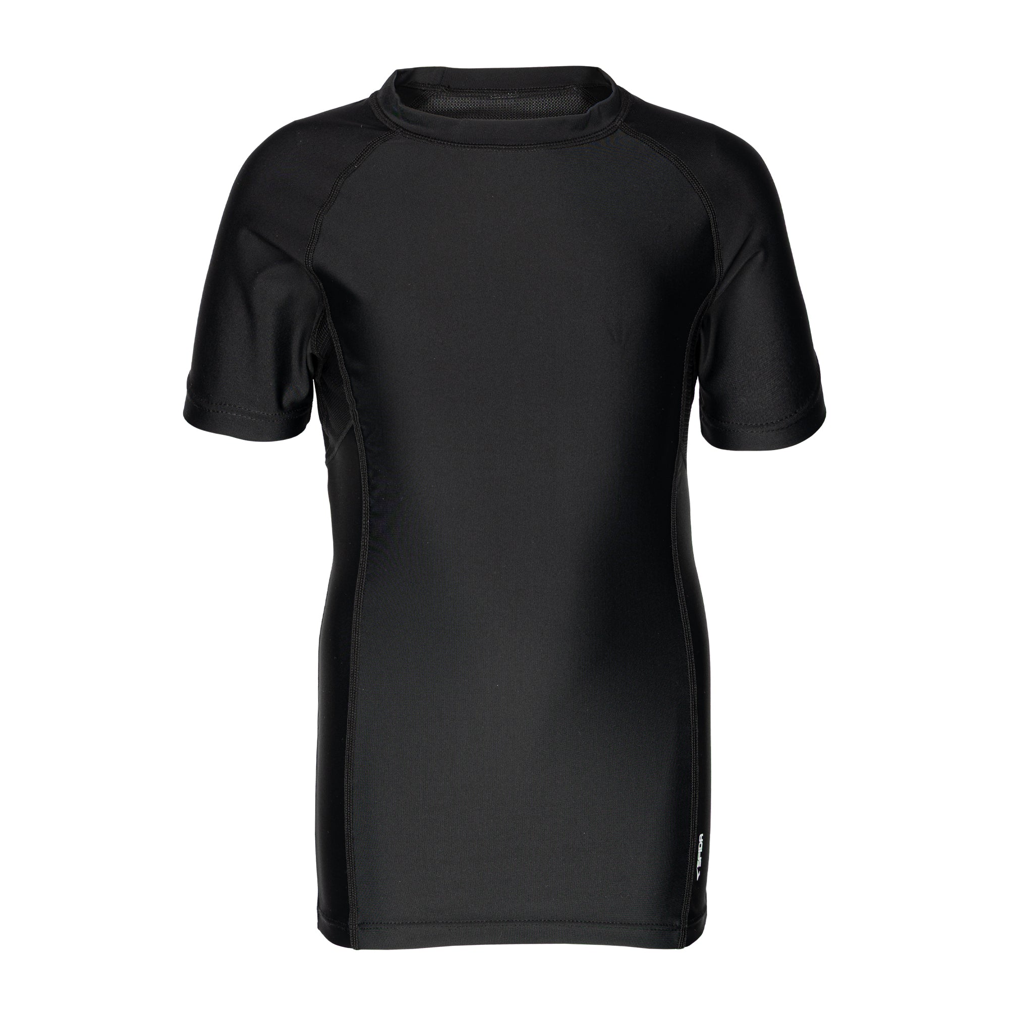 Compression Boy's Short Sleeve Top - Black