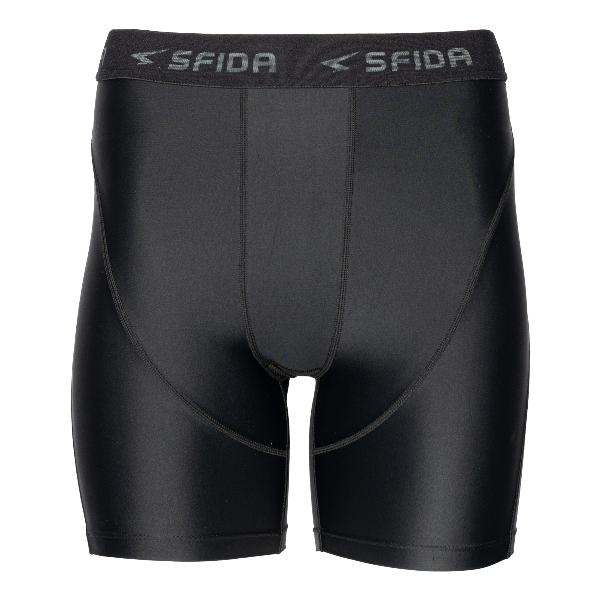 Compression Mens Half Short - Black