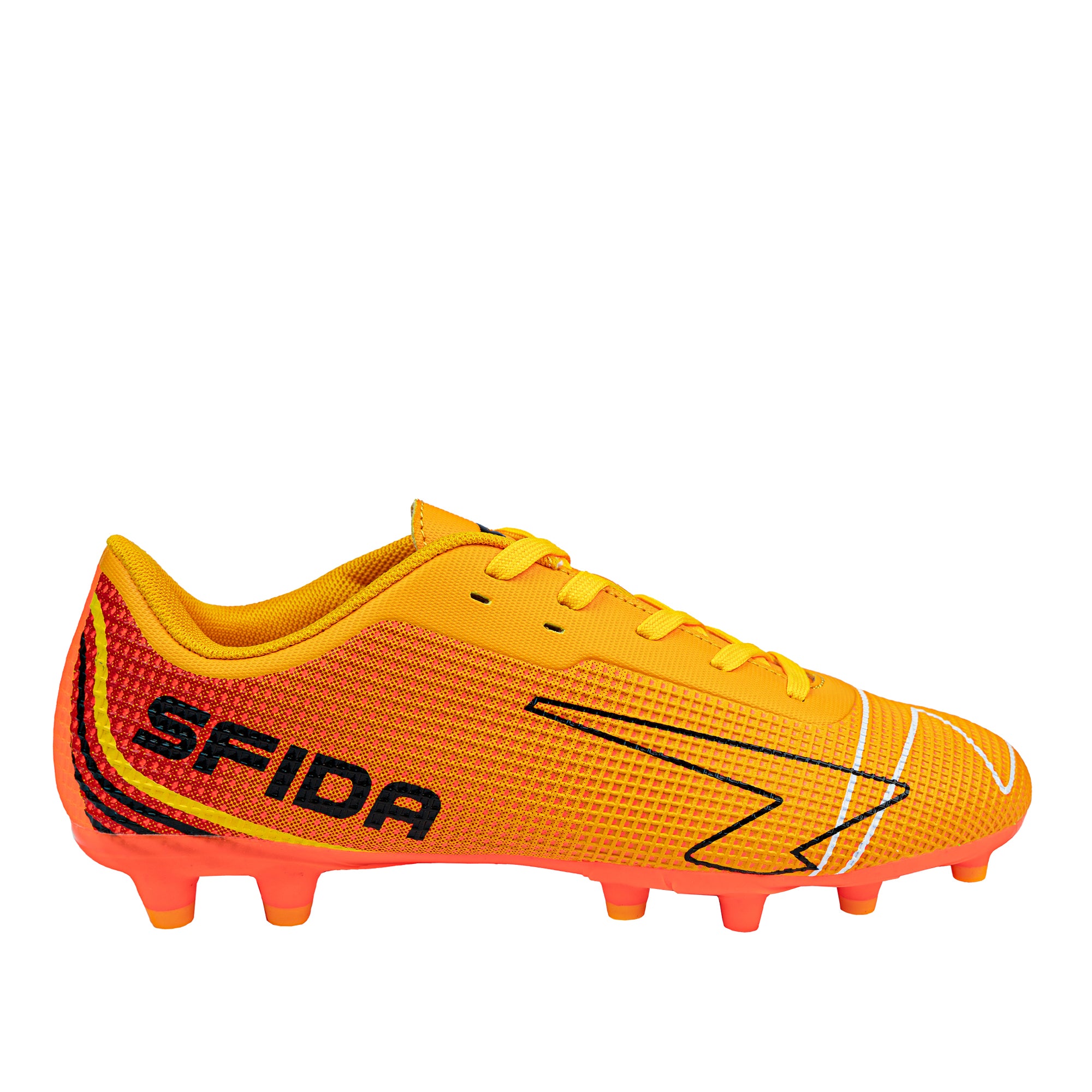 Conquer Kid's Football Boots - Orange