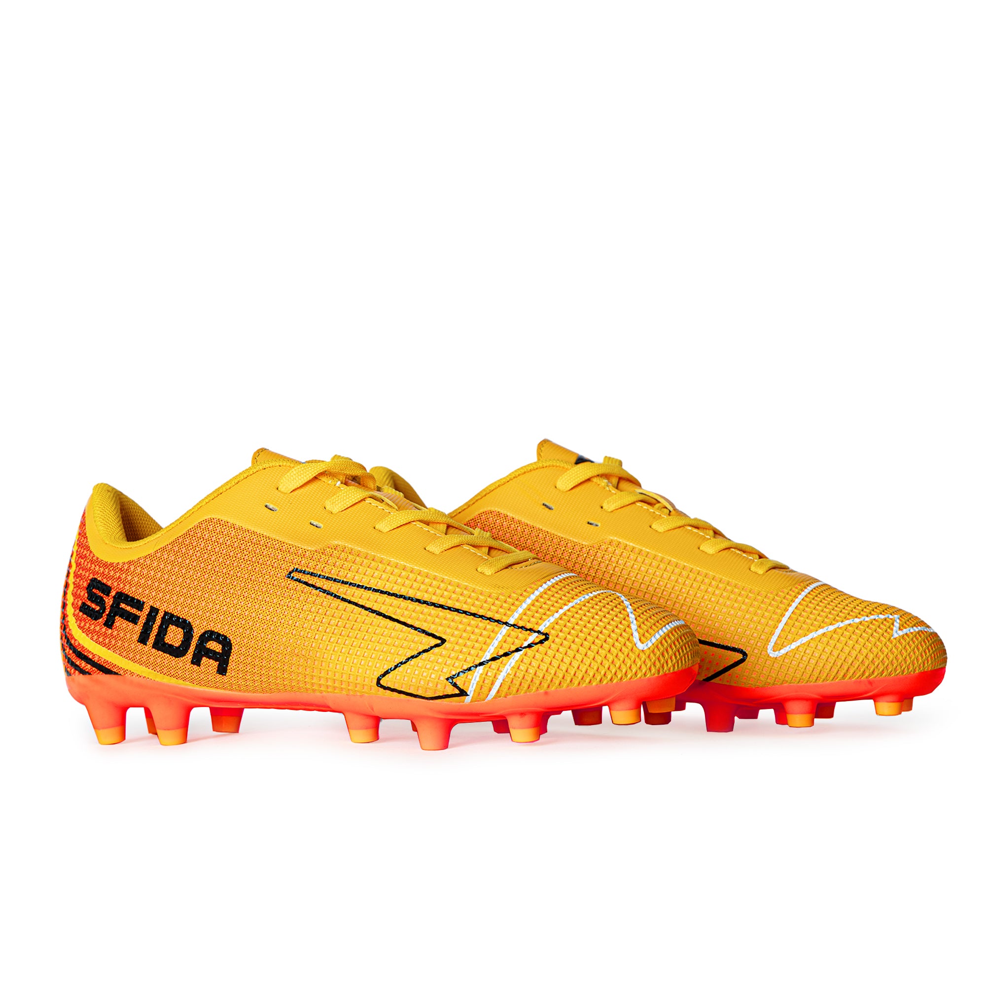 Conquer Adult's Football Boots - Orange