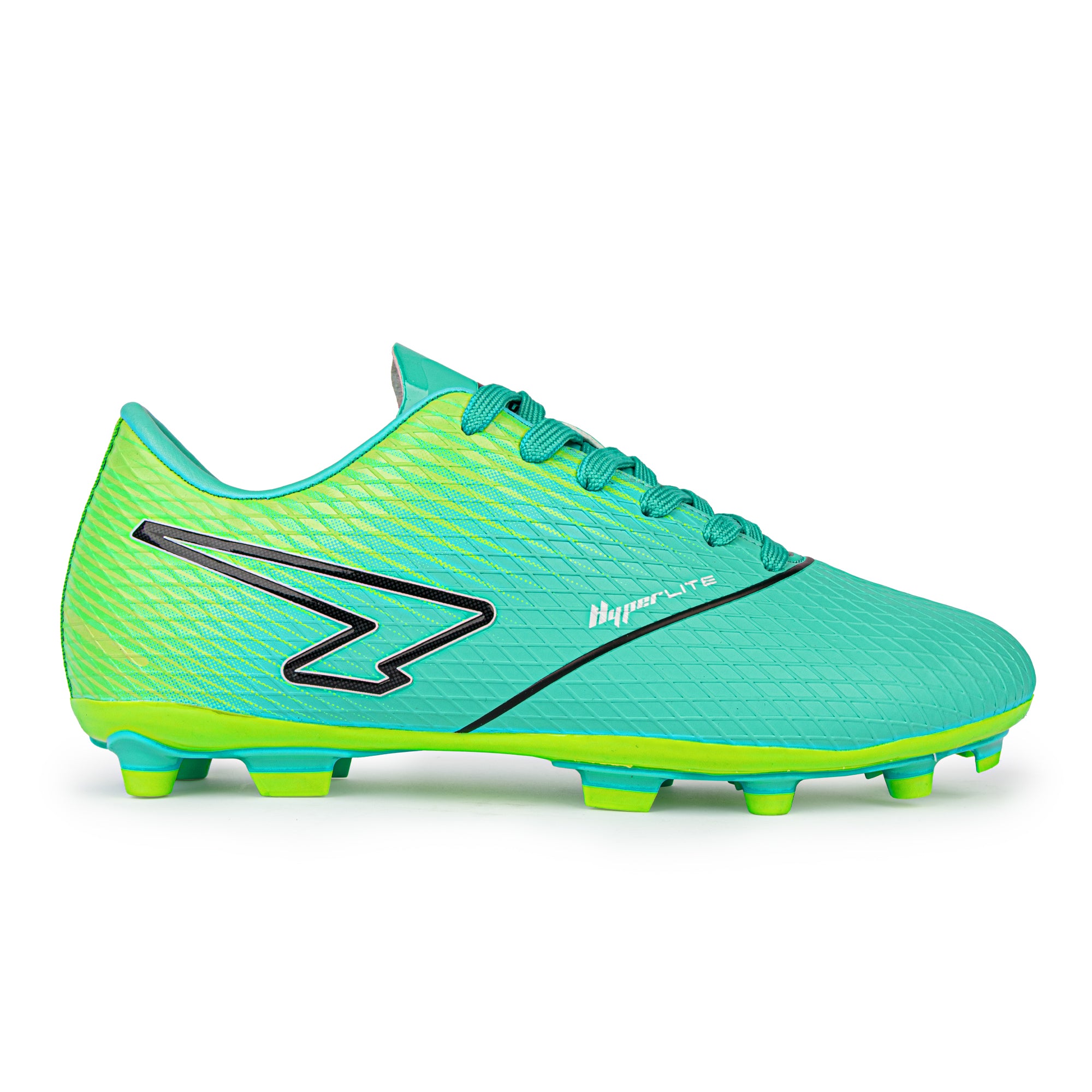 Equaliser Junior Football Boots - Aqua/Lime