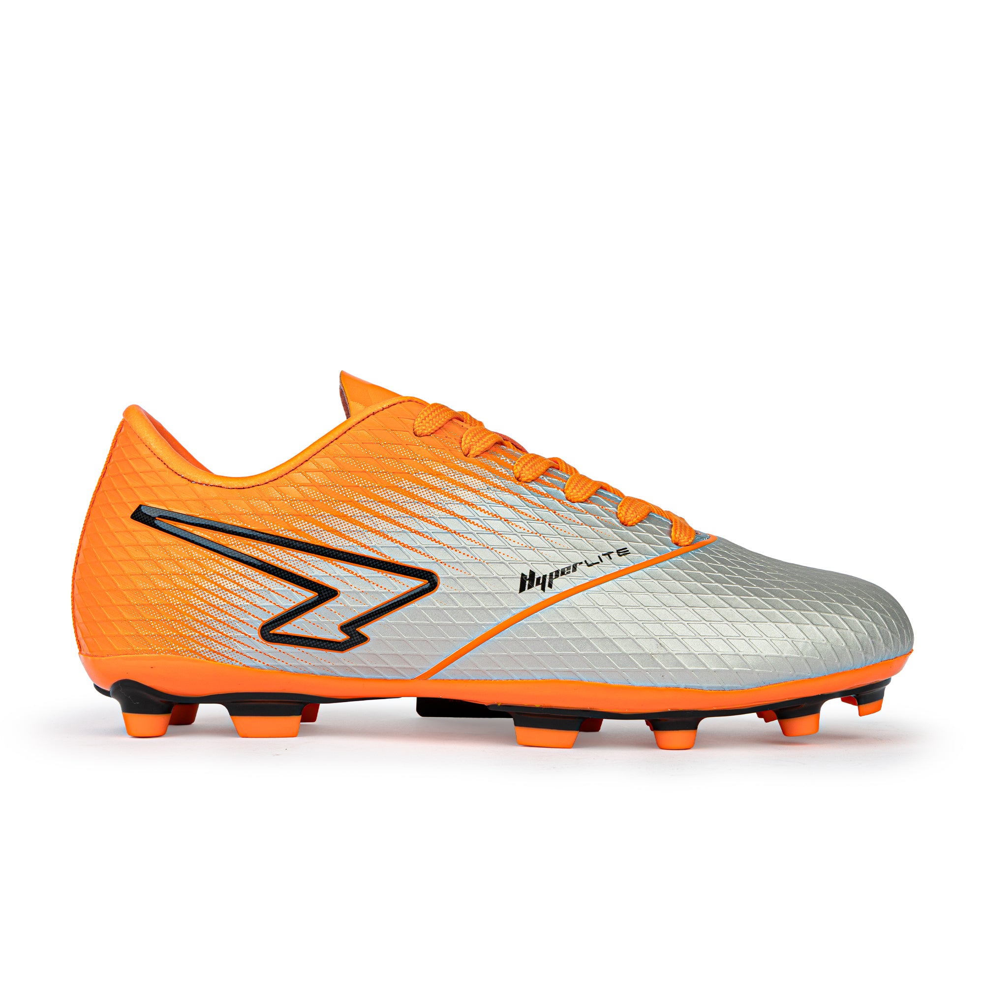 Equaliser Junior Football Boots - Silver/Orange
