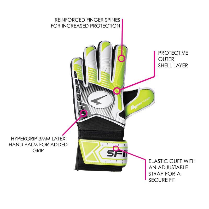 Goal Keeping Gloves - Competition - Black/Lime