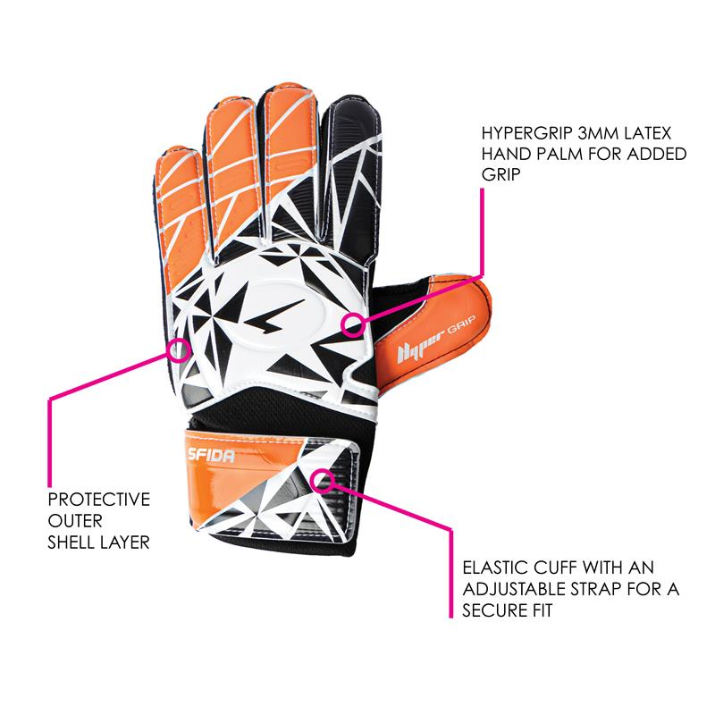 Goal Keeping Gloves - Training - Black/Orange