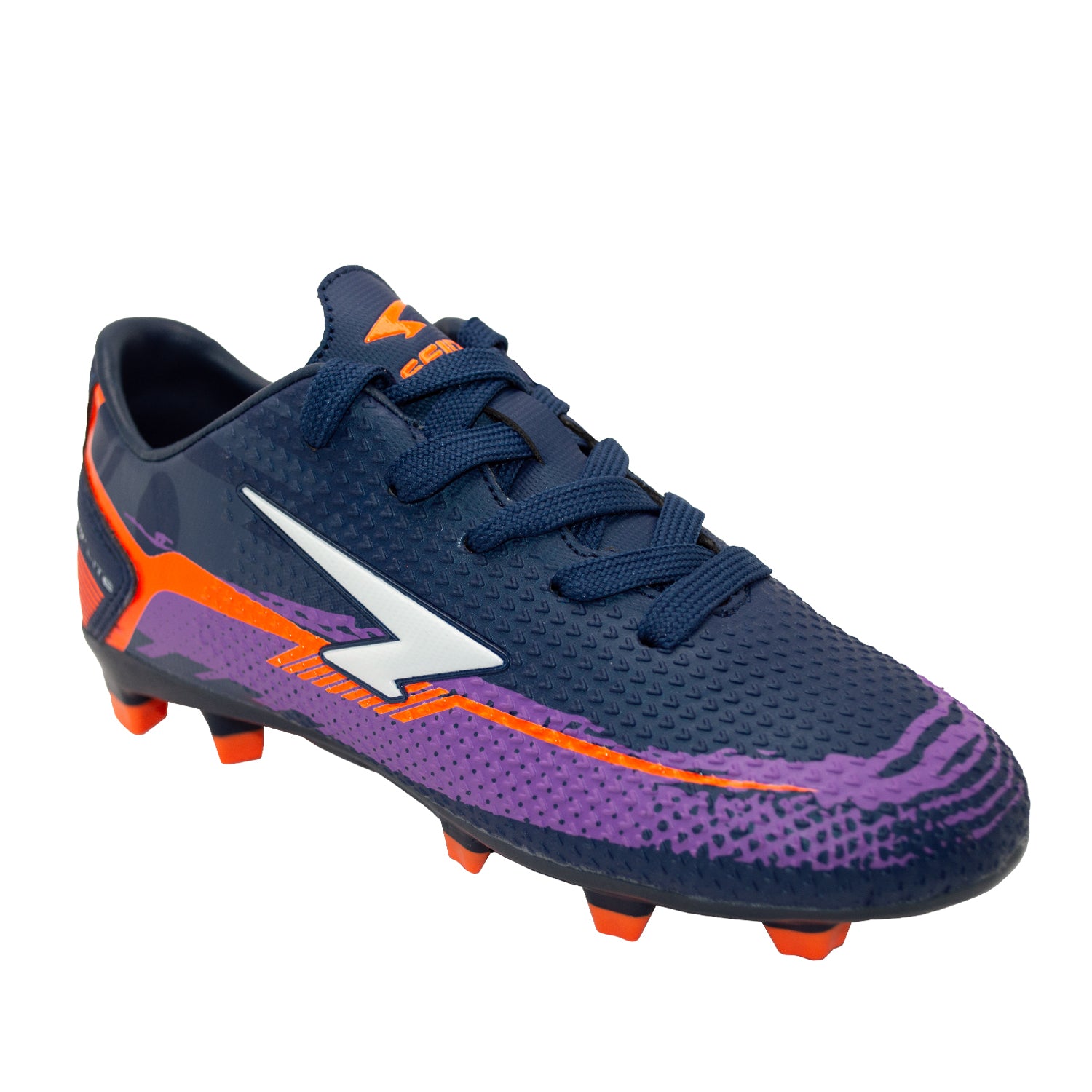 Knight Junior Football Boots - Navy/Purple