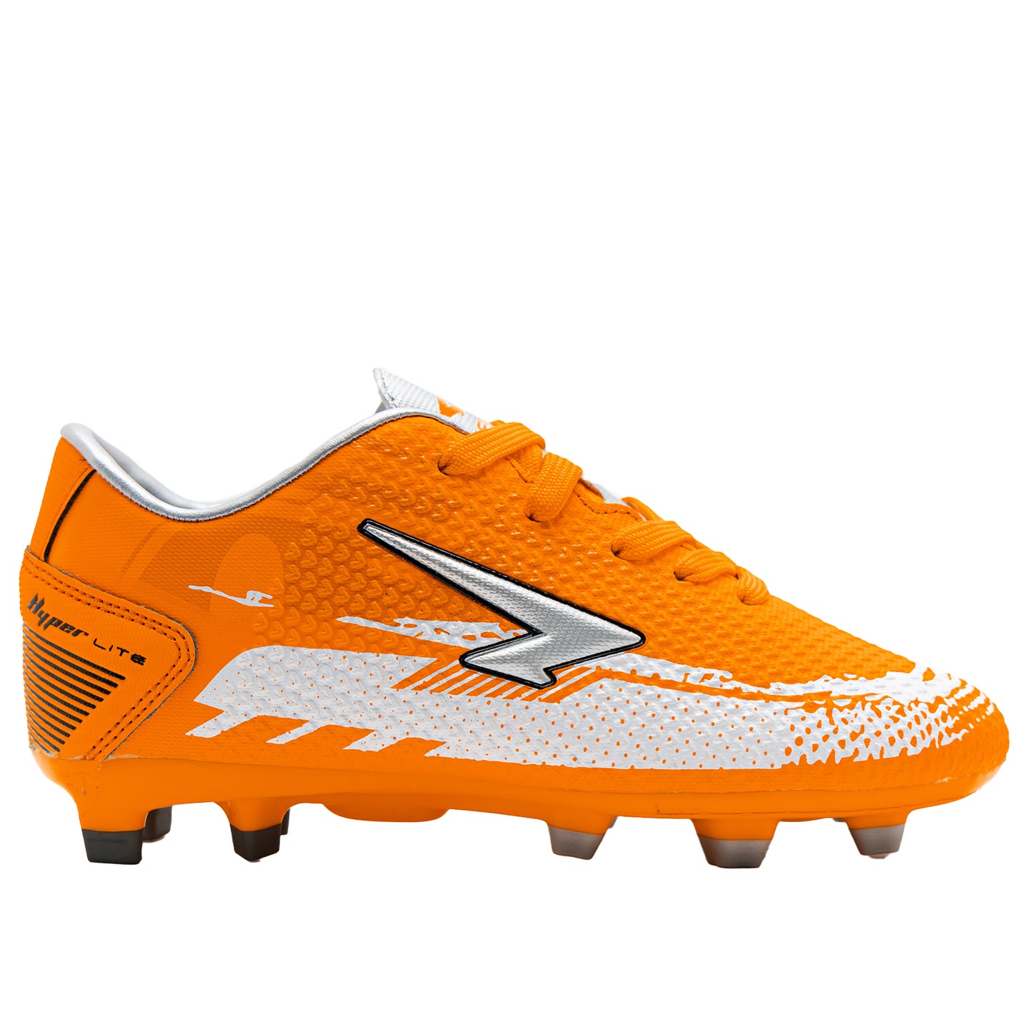 Knight XTR Junior Football Boots - Orange/Silver