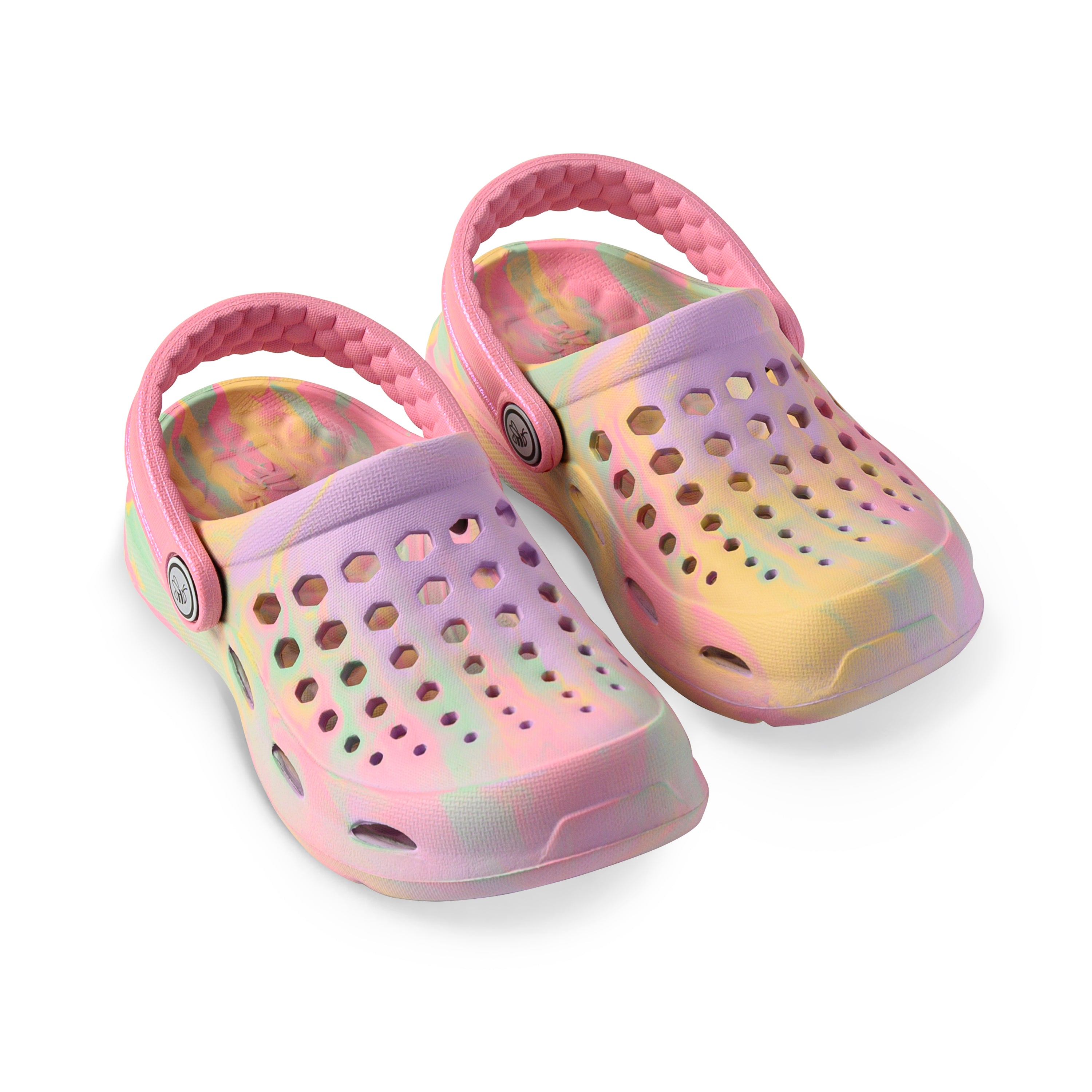 Kids Active Clog Marbled Ombre Pink