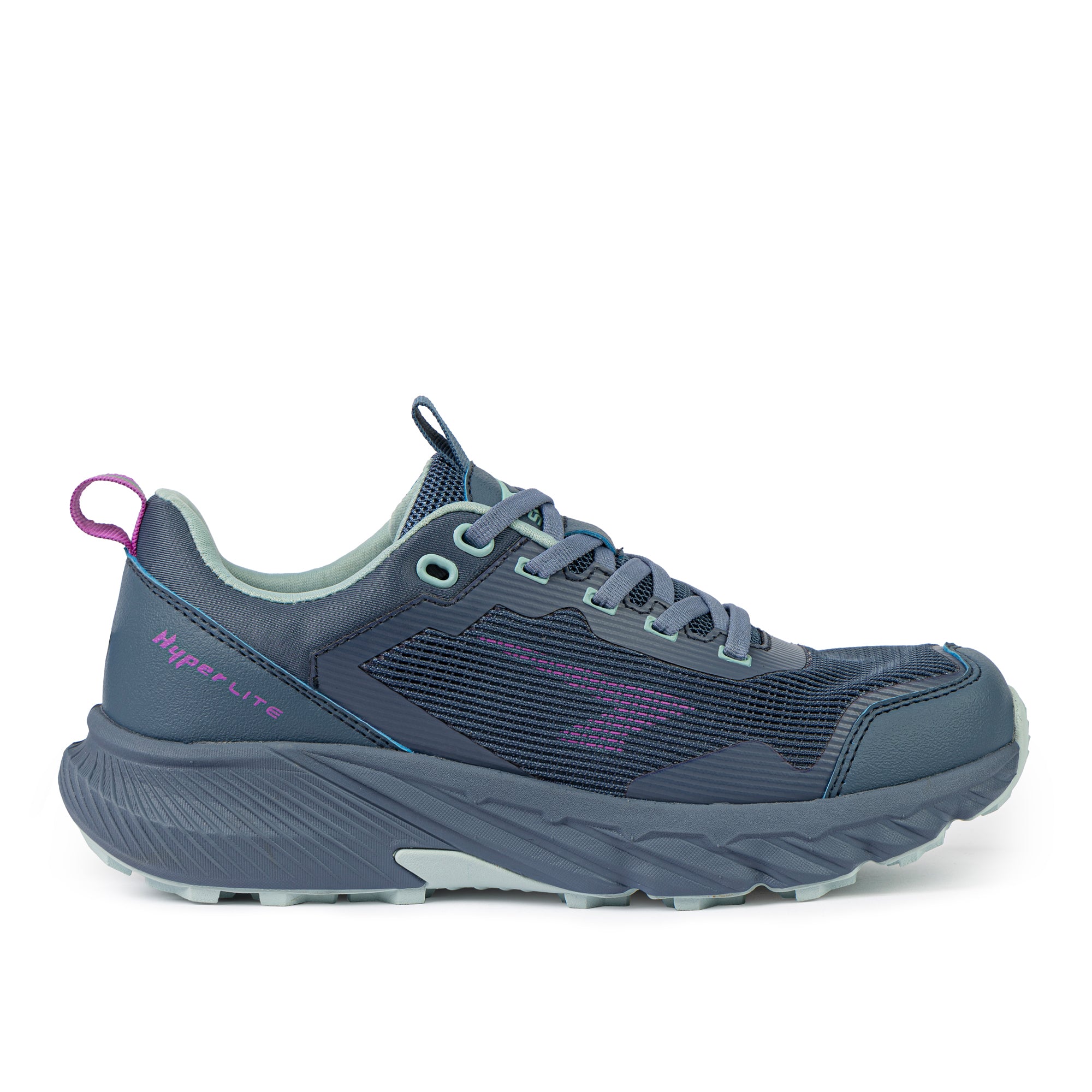 Lark Ladies Trail Runner - Denim/Grape