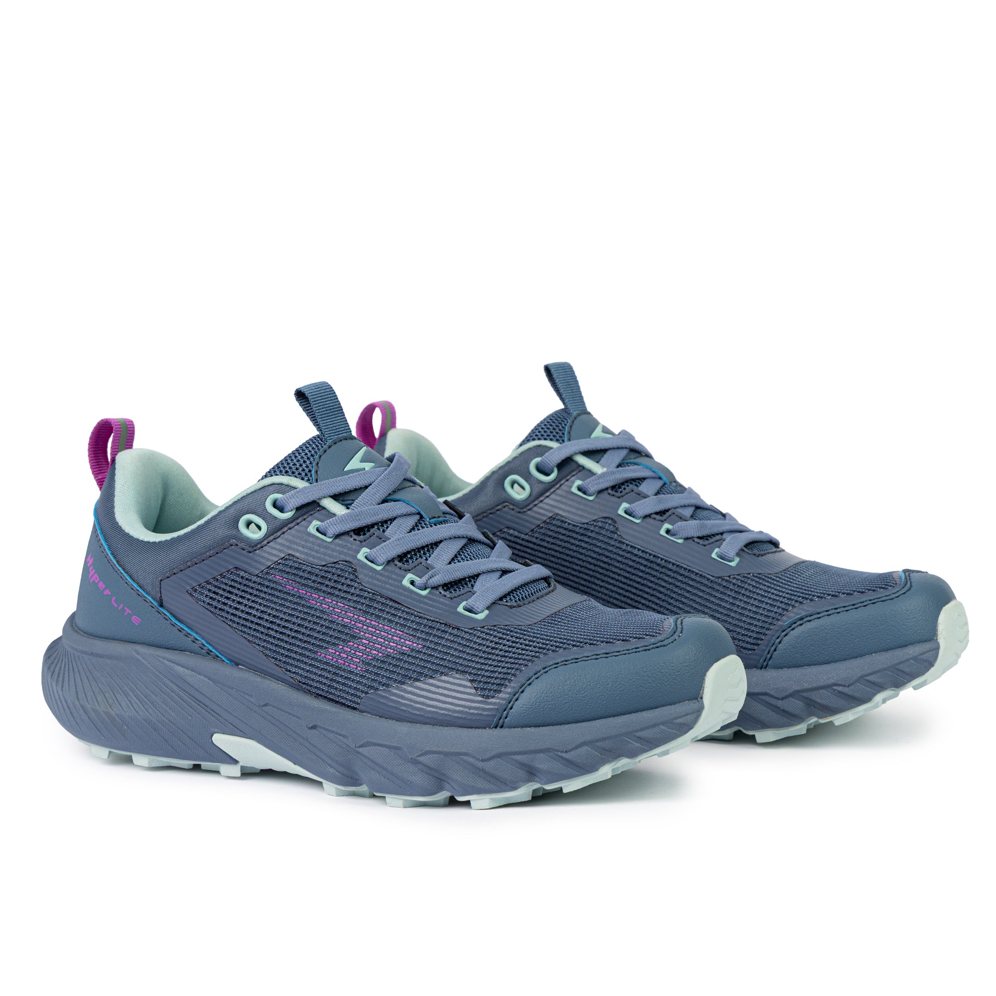 Lark Ladies Trail Runner - Denim/Grape