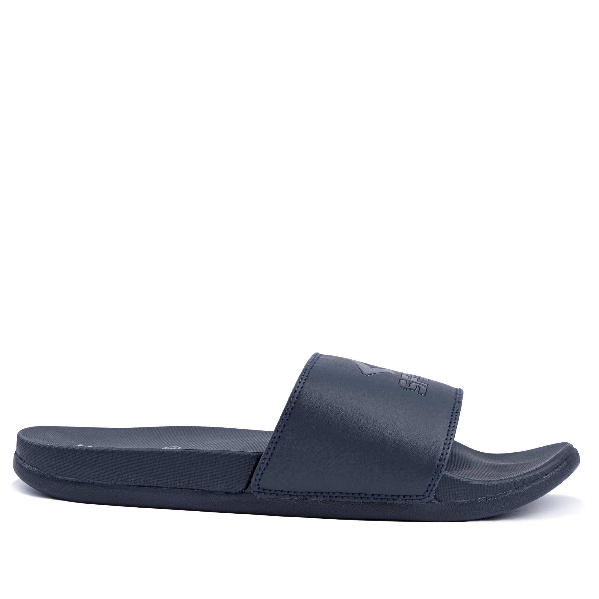 Laze Mens Slides  - Navy