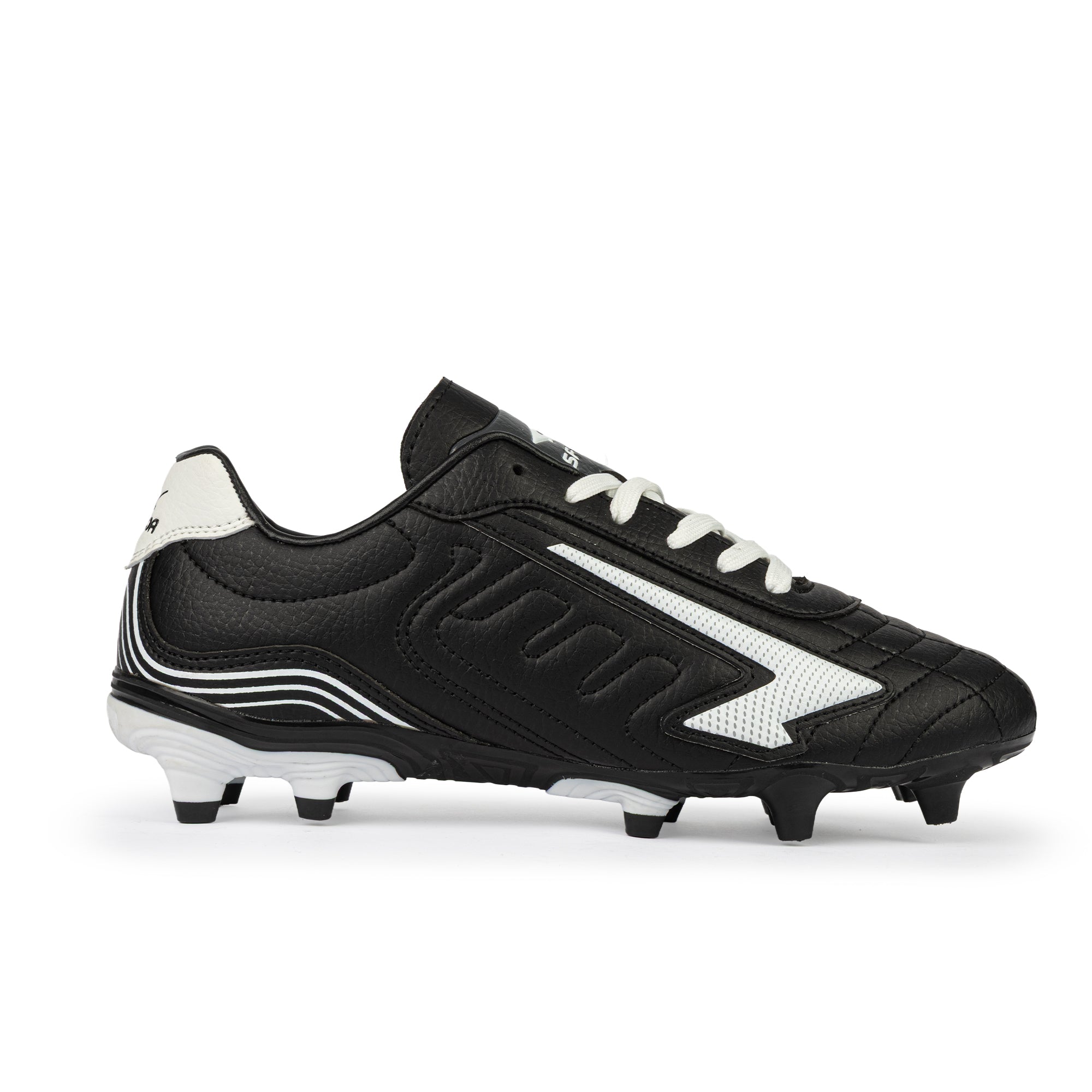 Legend Team Senior Football Boots - Black/White