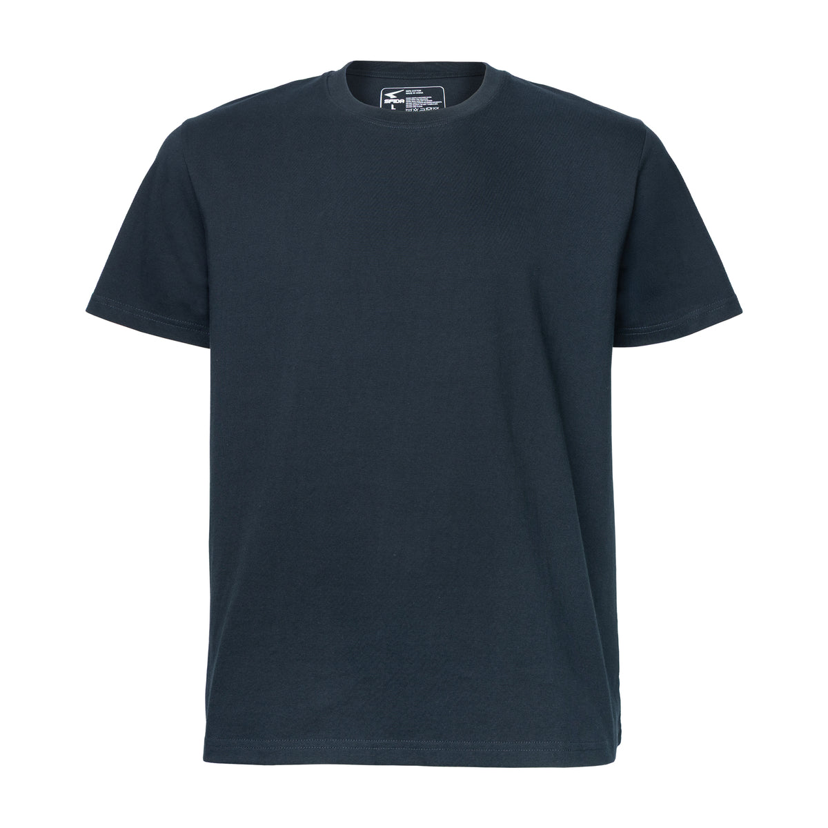Leo Unisex Cotton Tee – Relaxed Fit Navy