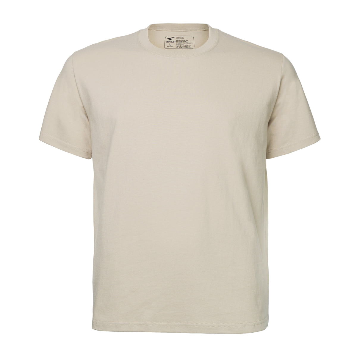 Leo Unisex Cotton Tee – Relaxed Fit Smoke