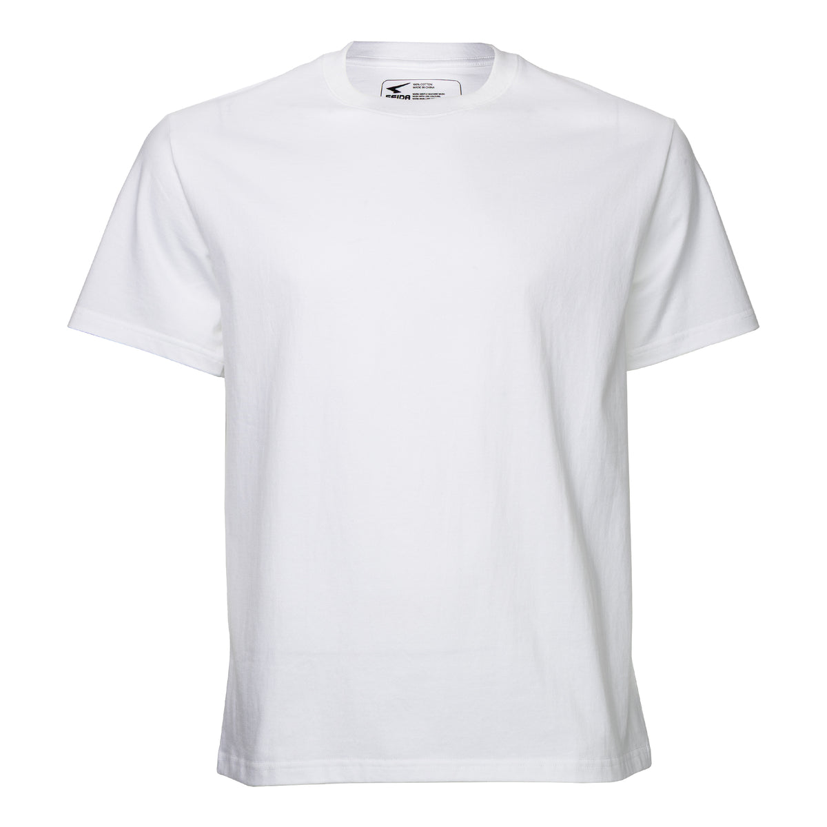 Leo Unisex Cotton Tee – Relaxed Fit White