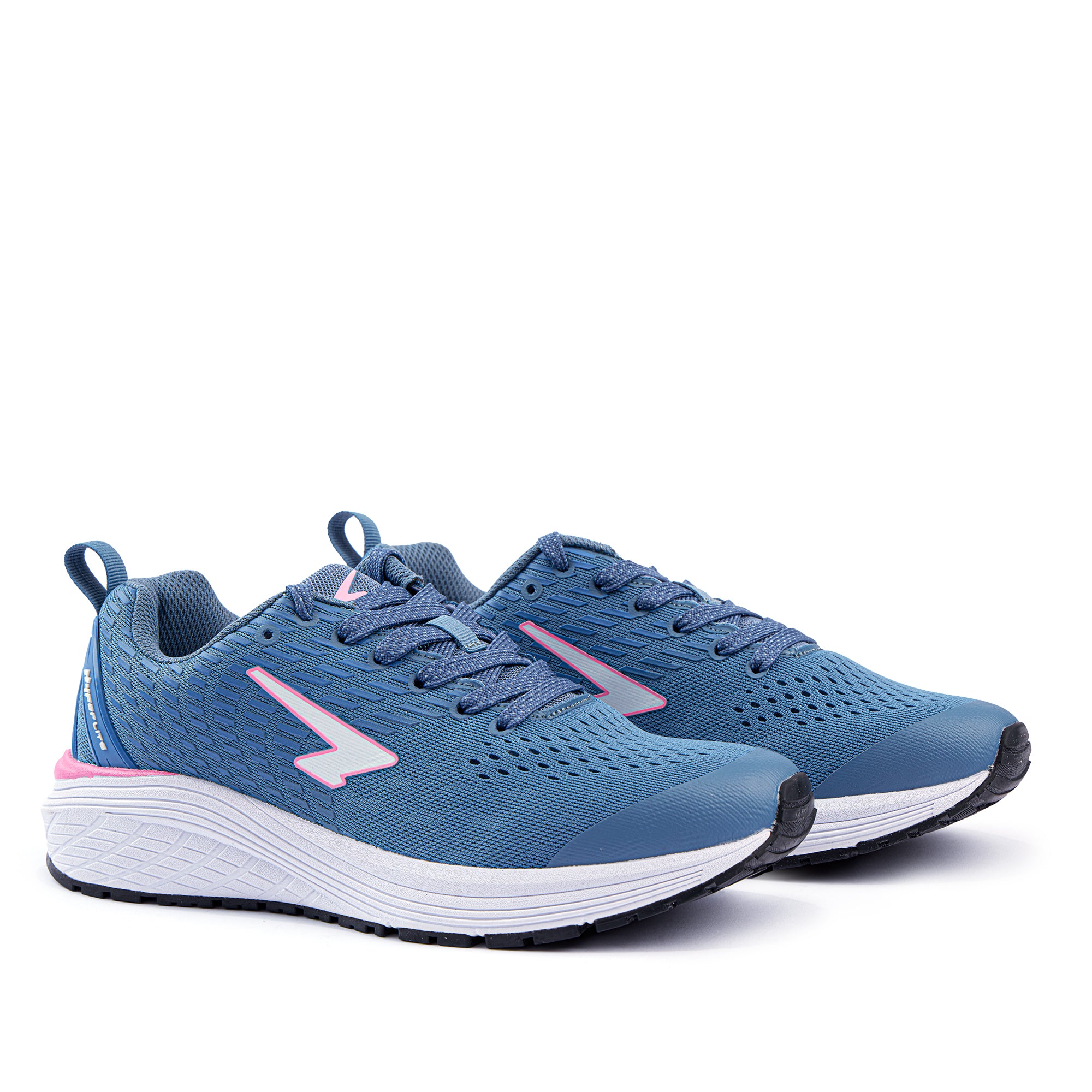 Monsoon Ladies Lace Up Runner Denim/Light