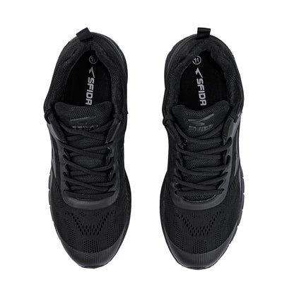 Onyx Mens Runners Lace - Black