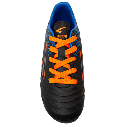 Orbit Senior Football Boots - Black/Royal/Orange