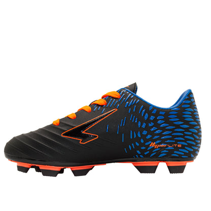 Orbit Junior Football Boots - Black/Royal/Orange