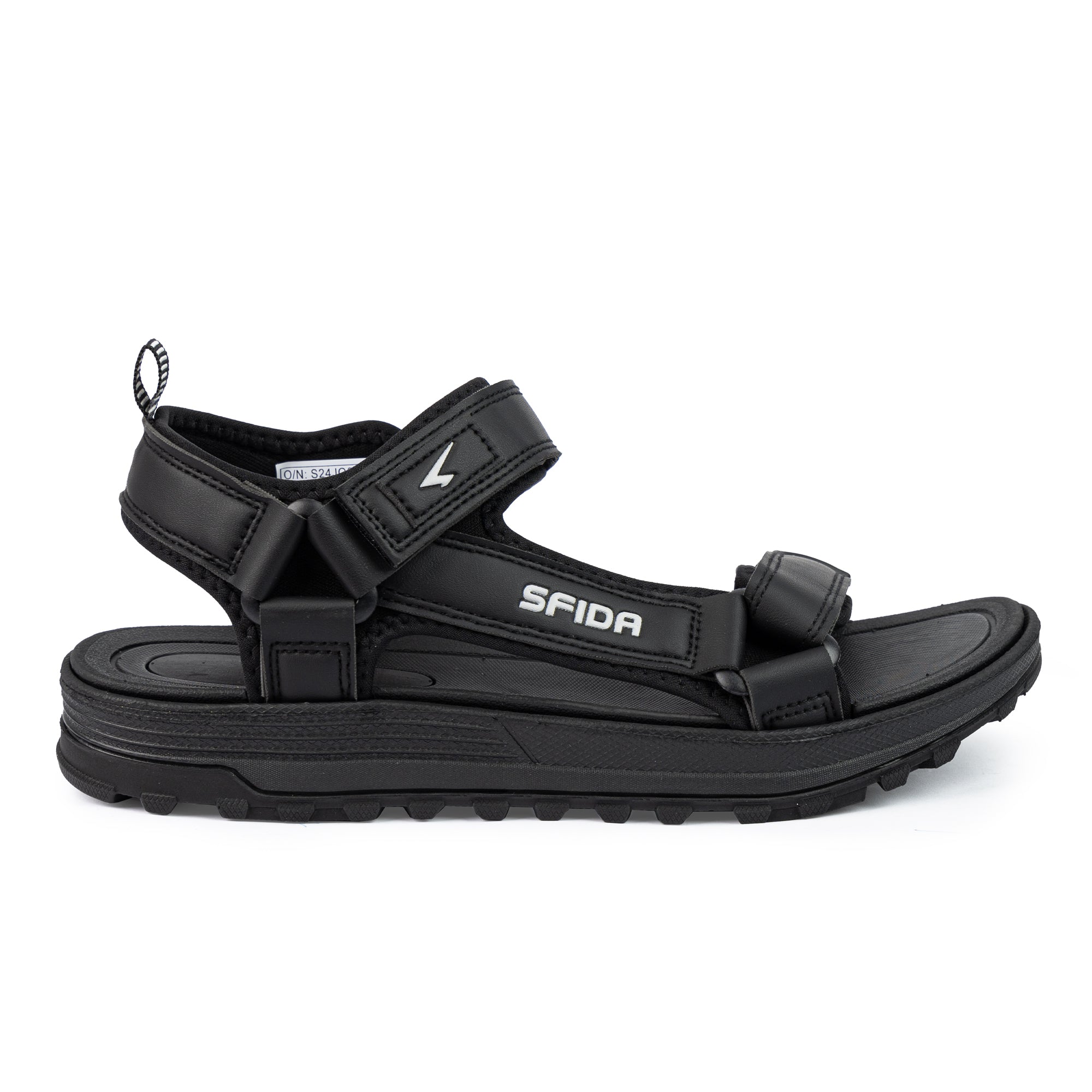 ORIGIN Mens Outdoor Adjustable Sandal - Black Grey